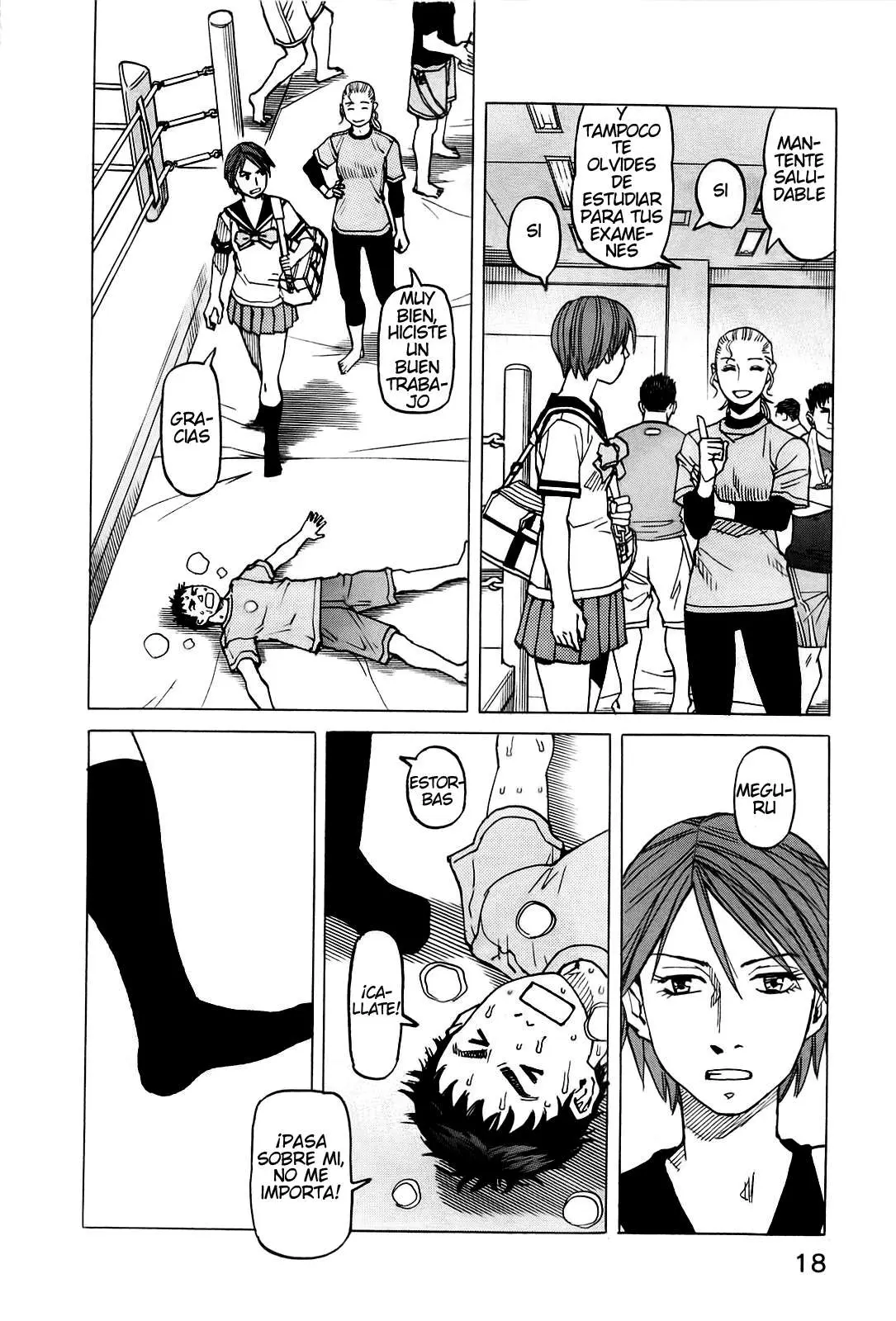 All Rounder Meguru capítulo 57, página 22