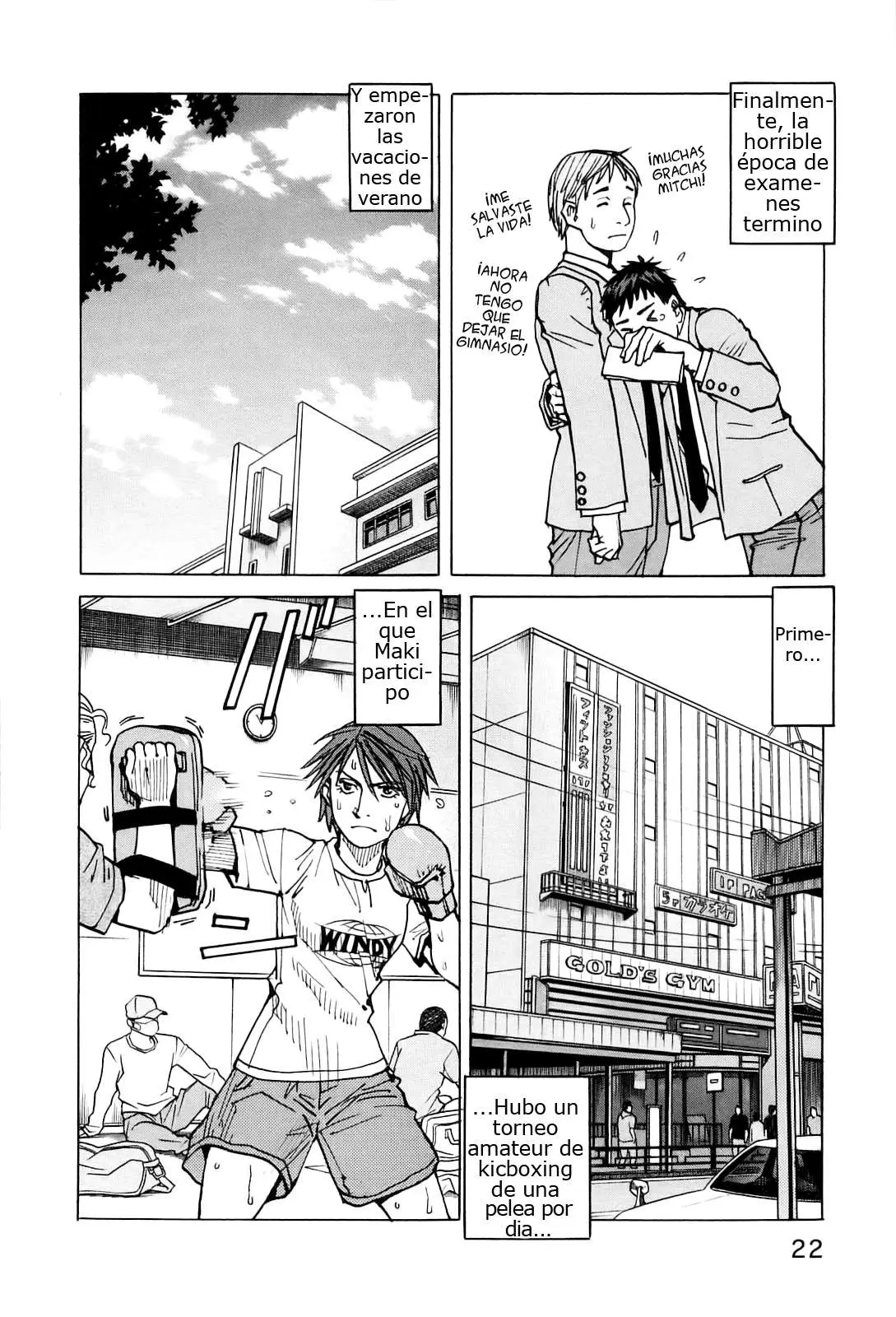 All Rounder Meguru capítulo 58, página 2