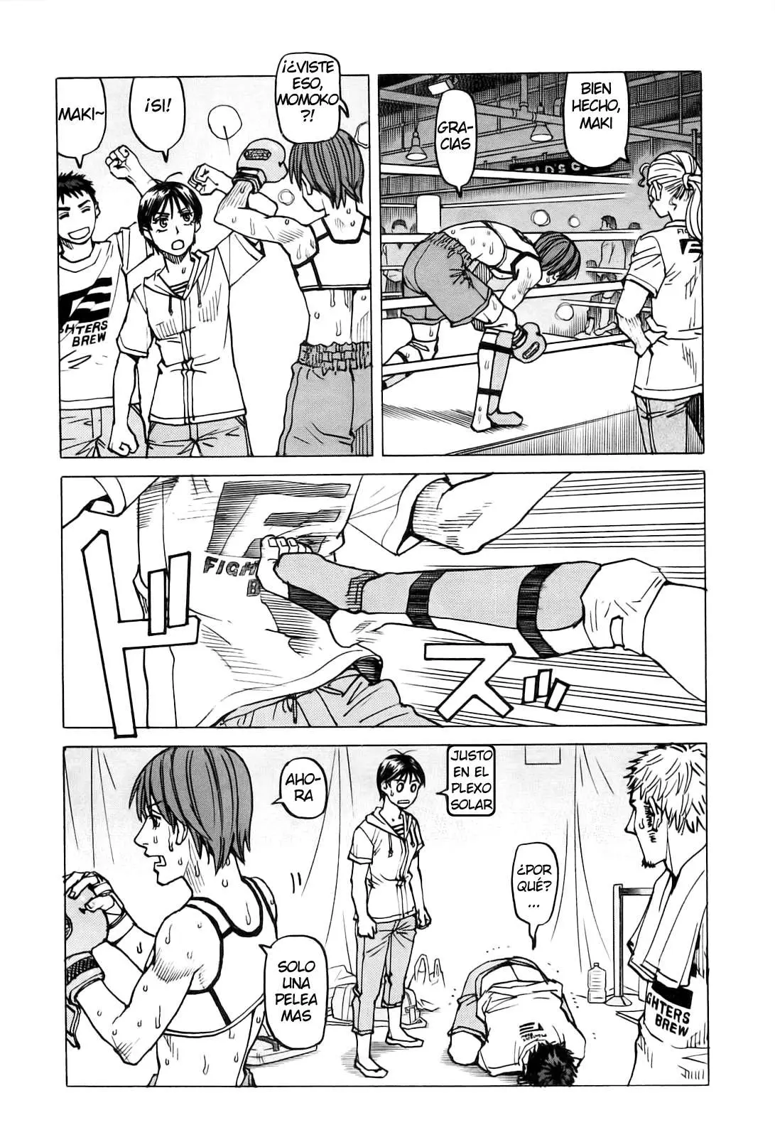 All Rounder Meguru capítulo 58, página 8