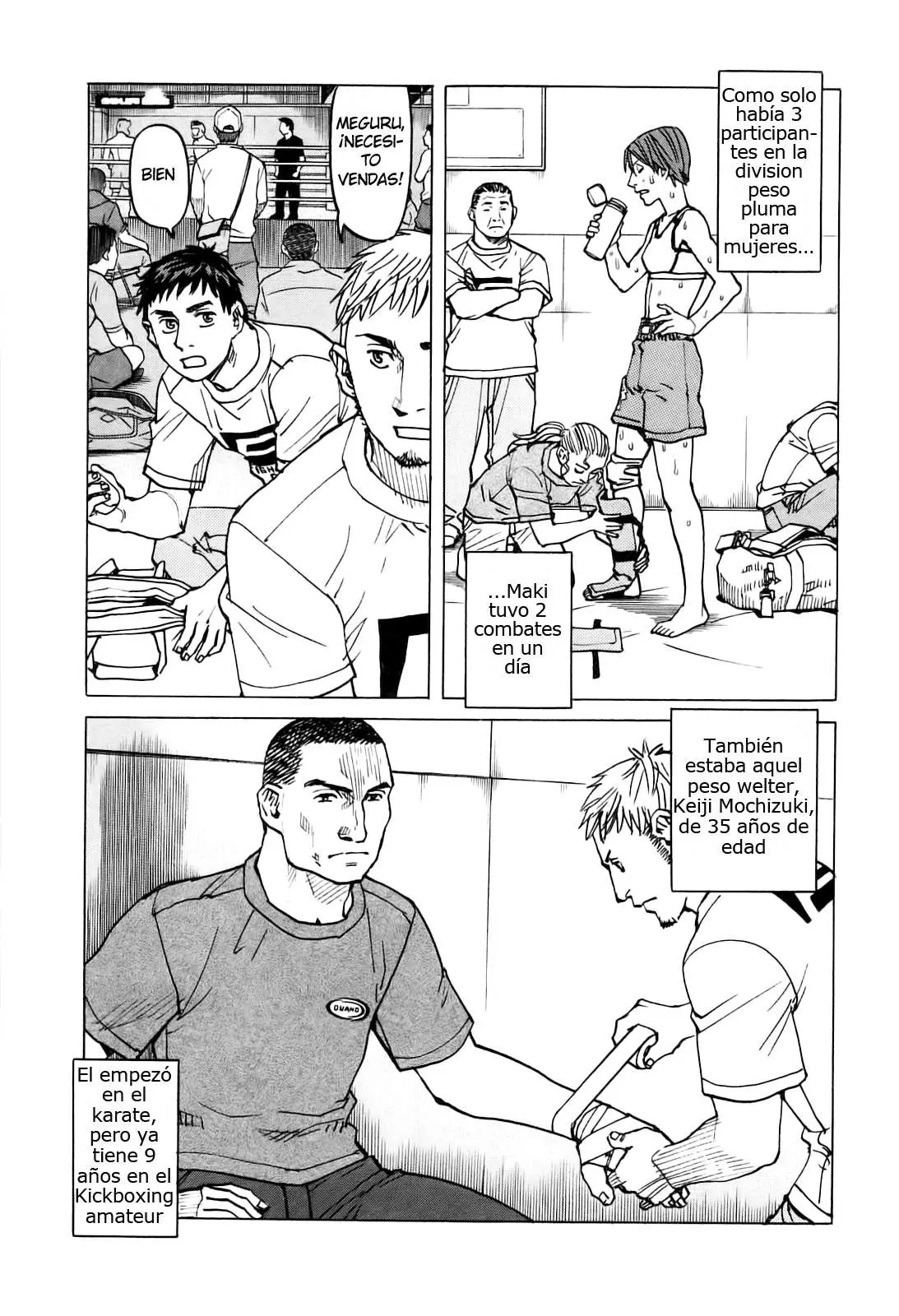 All Rounder Meguru capítulo 58, página 9