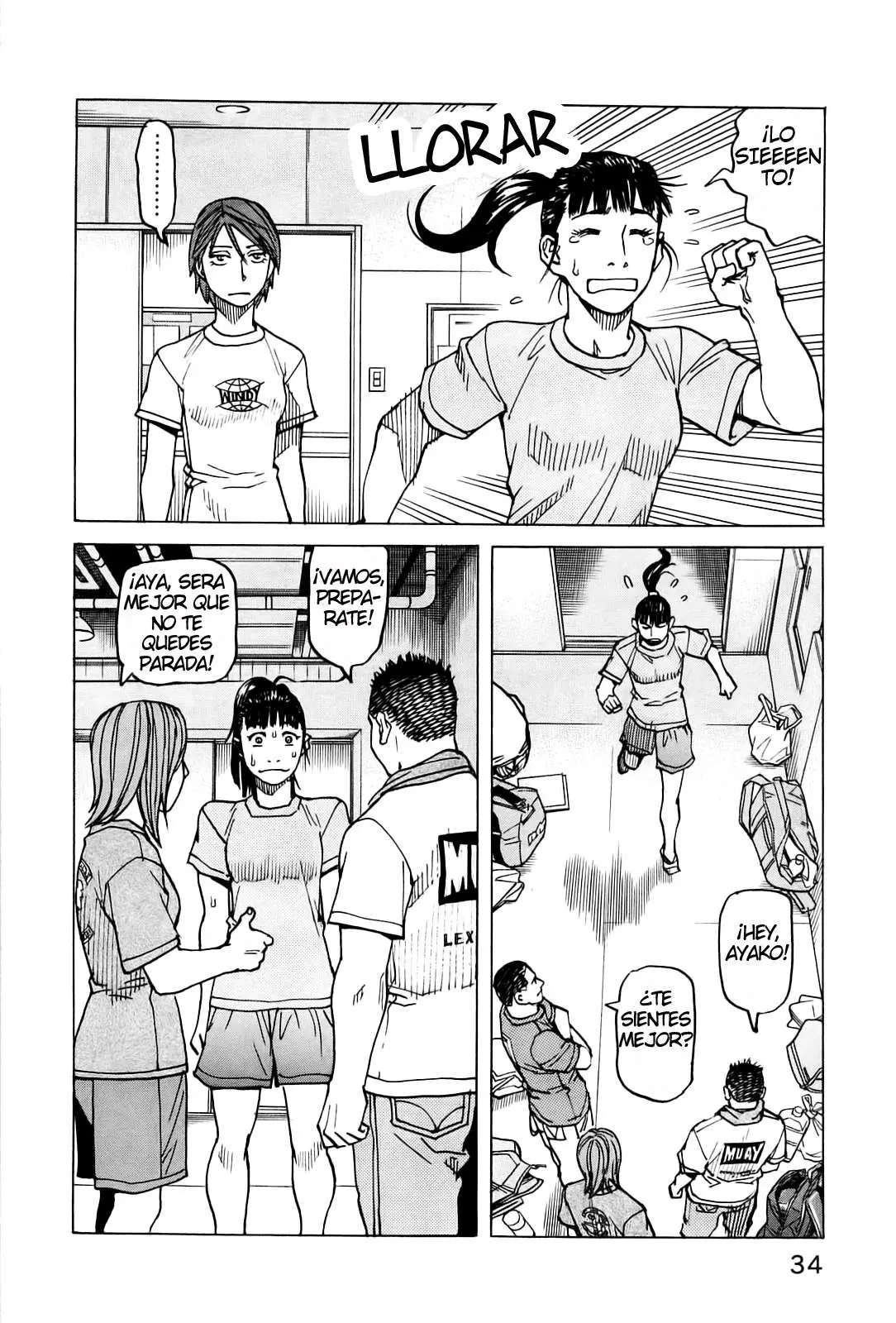 All Rounder Meguru capítulo 58, página 14