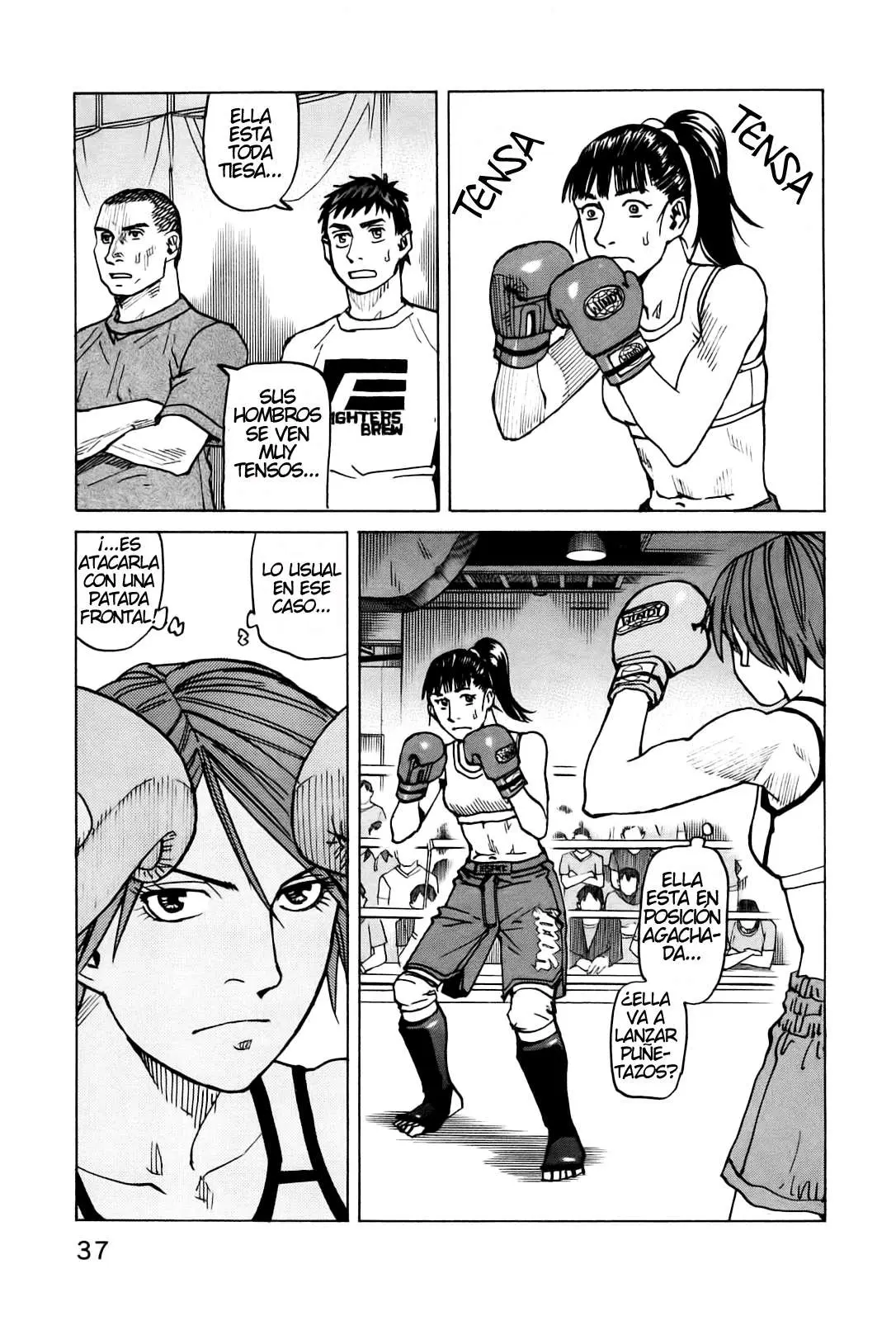 All Rounder Meguru capítulo 58, página 17