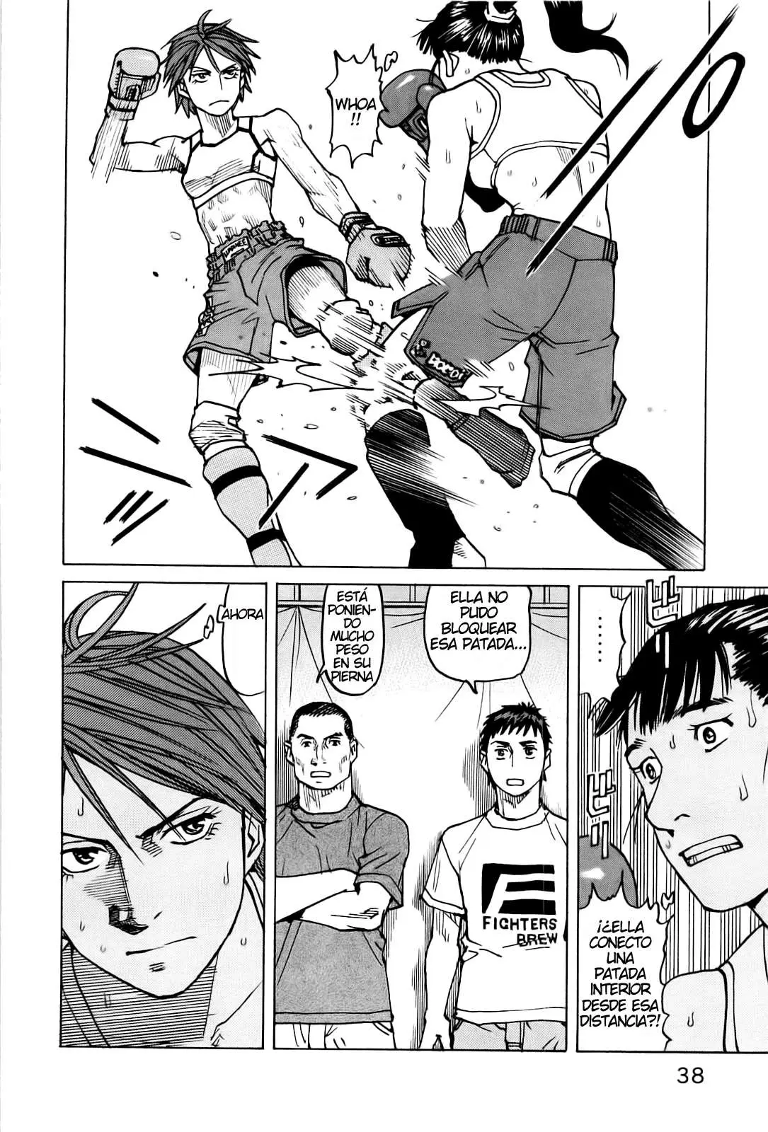 All Rounder Meguru capítulo 58, página 18