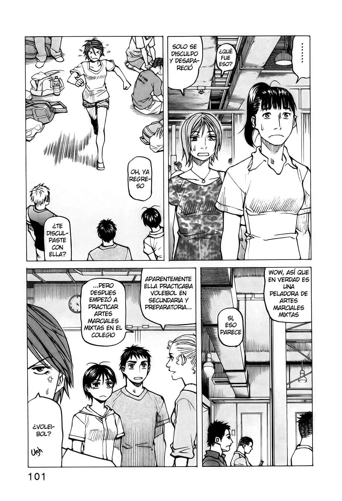 All Rounder Meguru capítulo 62, página 7