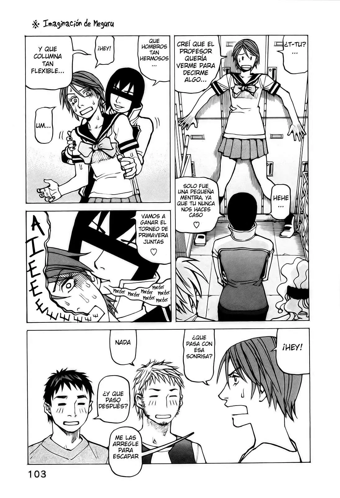 All Rounder Meguru capítulo 62, página 9