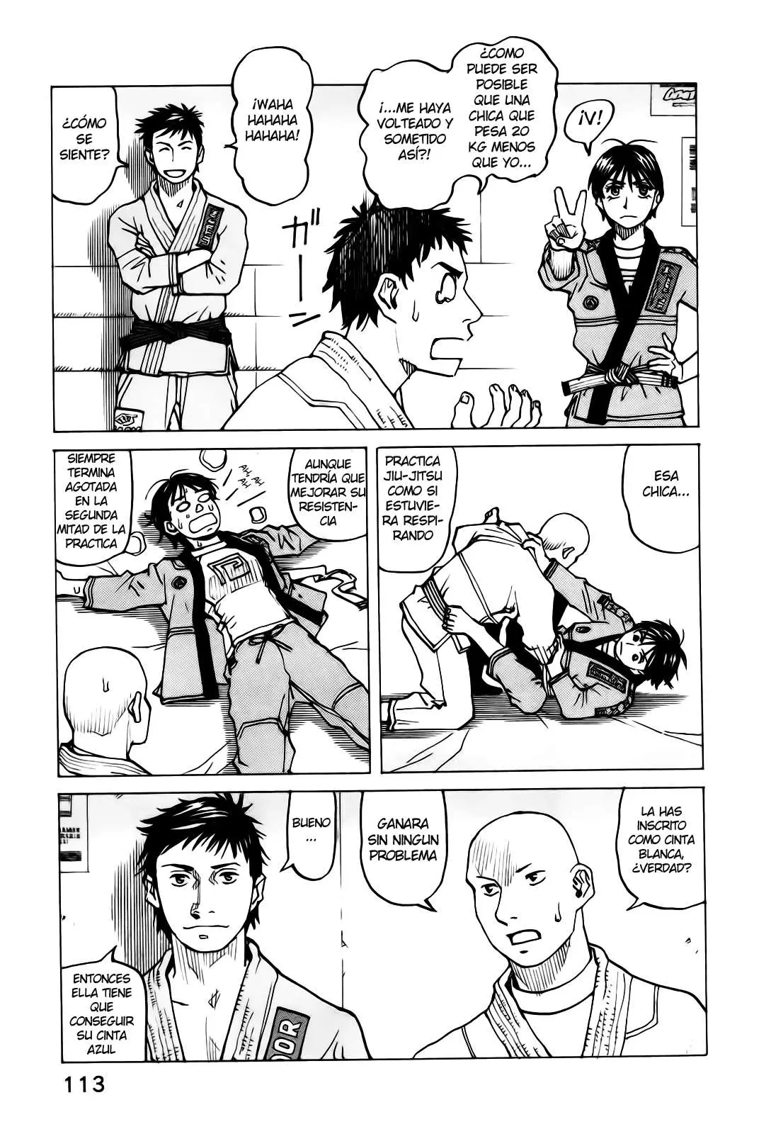 All Rounder Meguru capítulo 62, página 19
