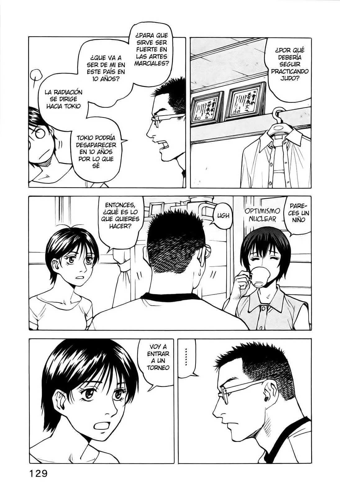 All Rounder Meguru capítulo 63, página 15