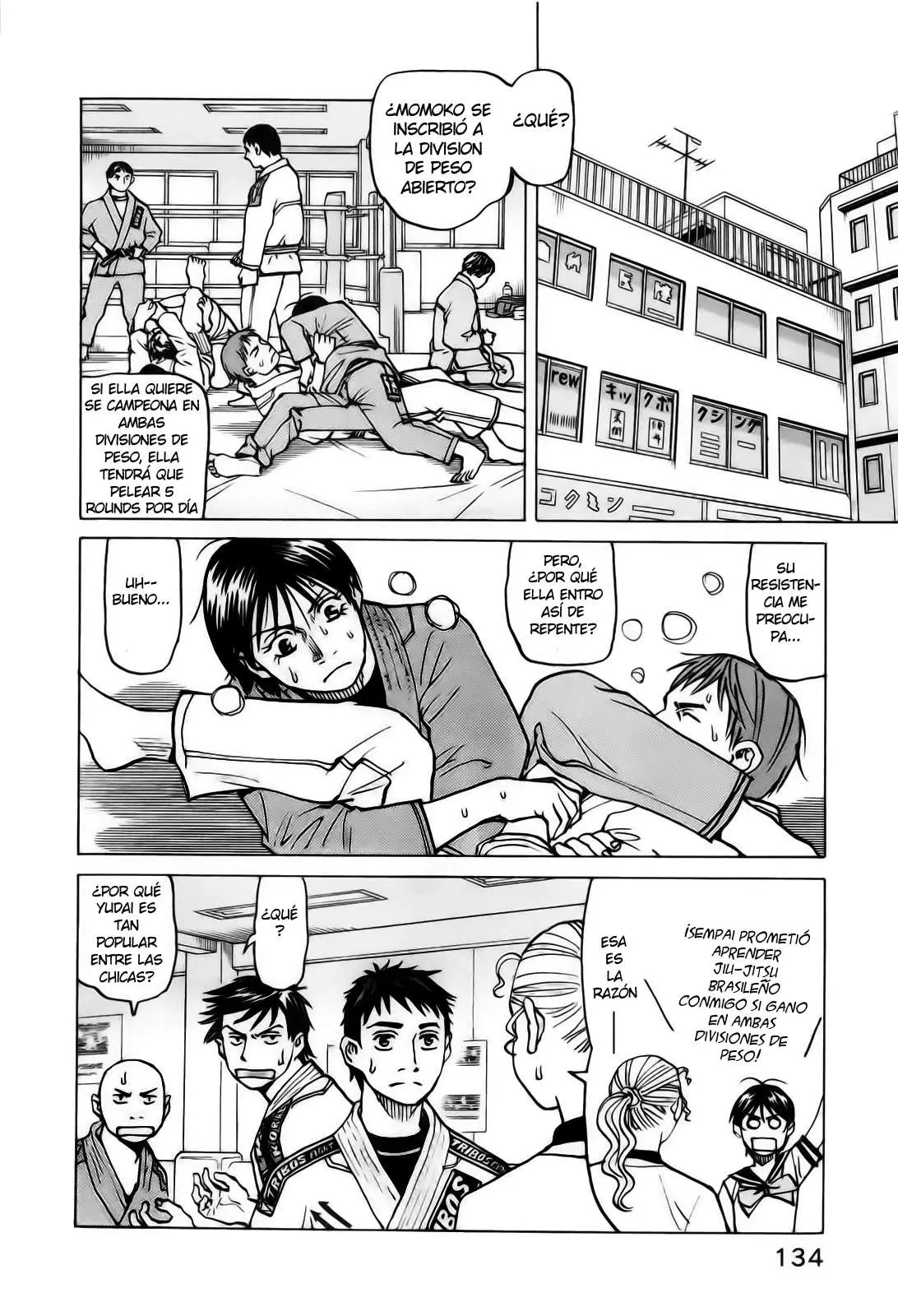 All Rounder Meguru capítulo 64, página 2