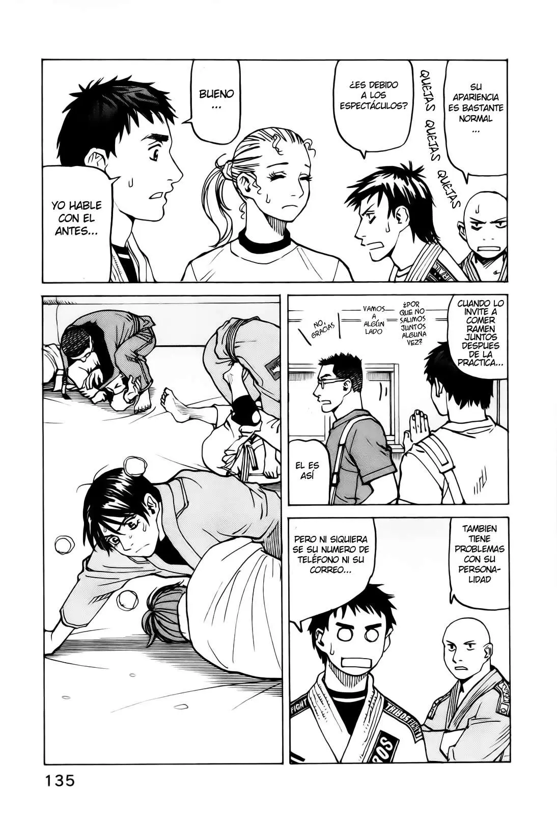 All Rounder Meguru capítulo 64, página 3
