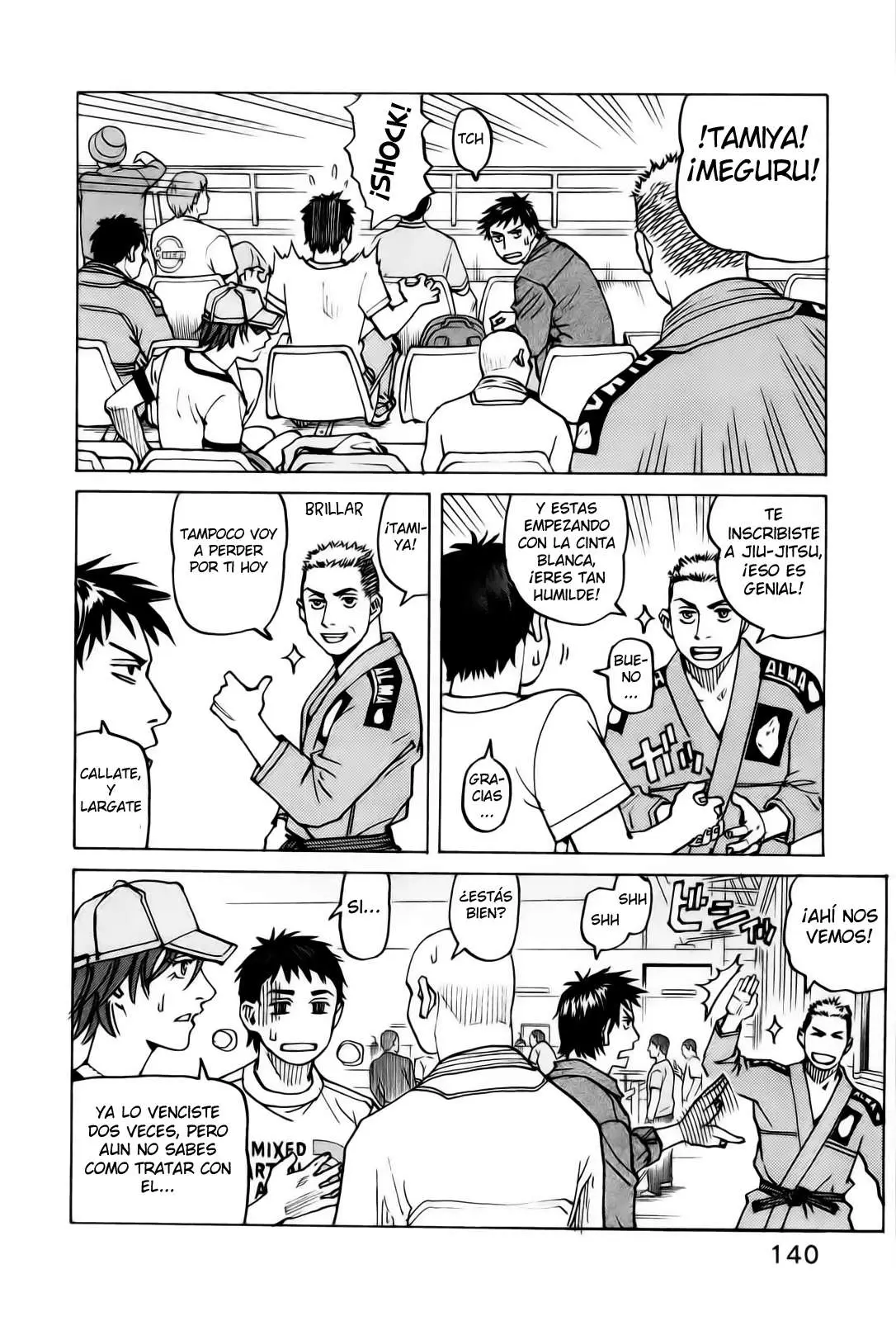 All Rounder Meguru capítulo 64, página 8