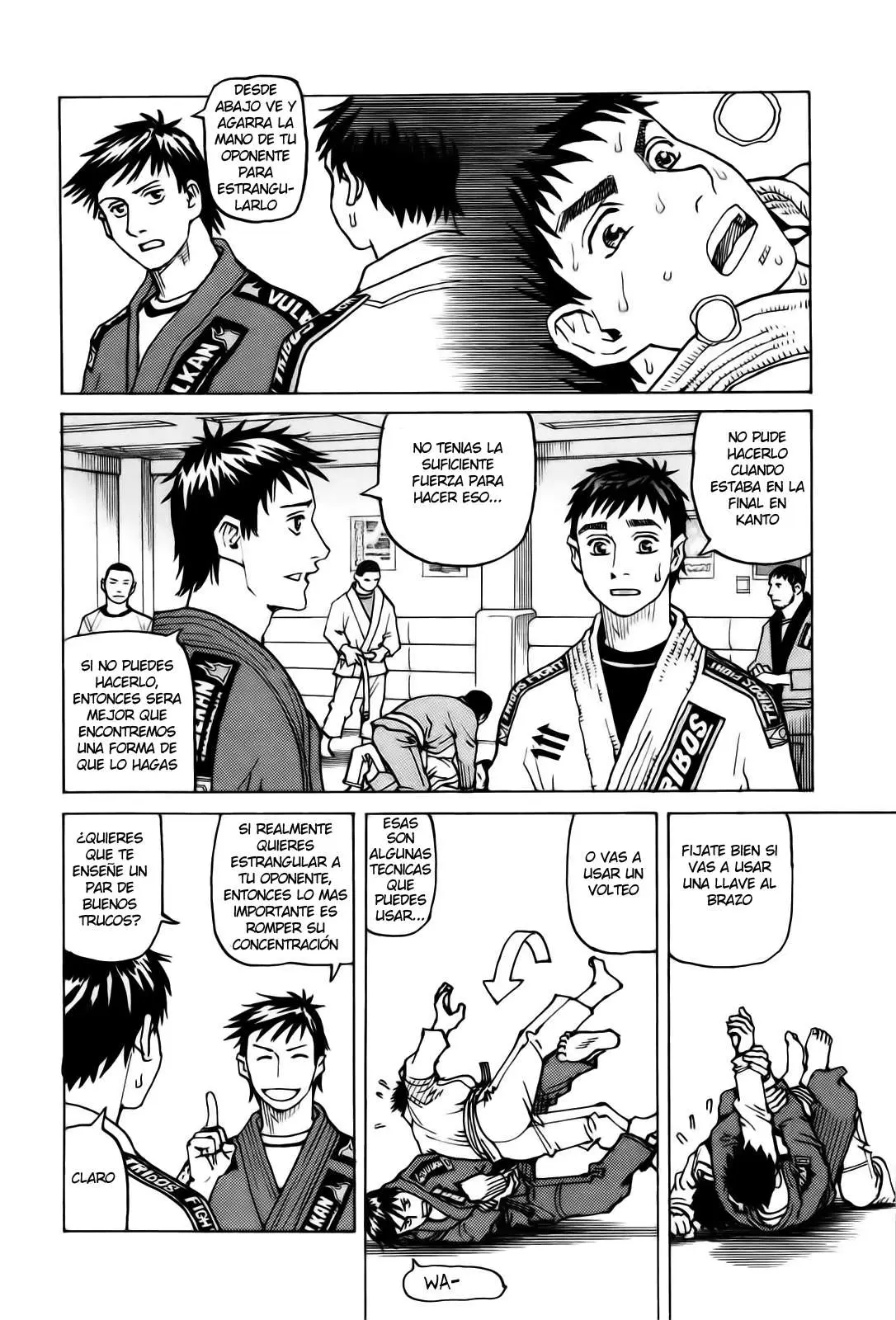 All Rounder Meguru capítulo 65, página 4