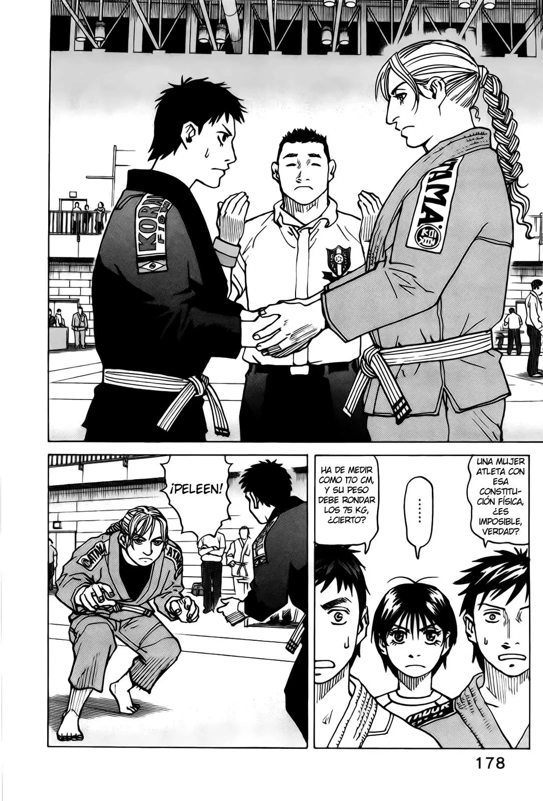 All Rounder Meguru capítulo 66, página 4