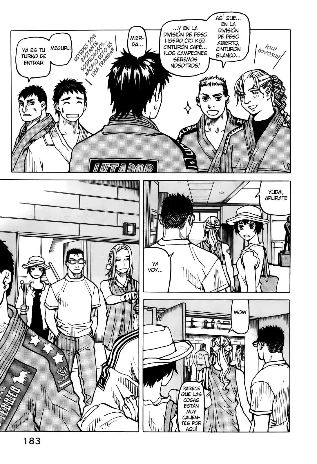 All Rounder Meguru capítulo 66, página 9