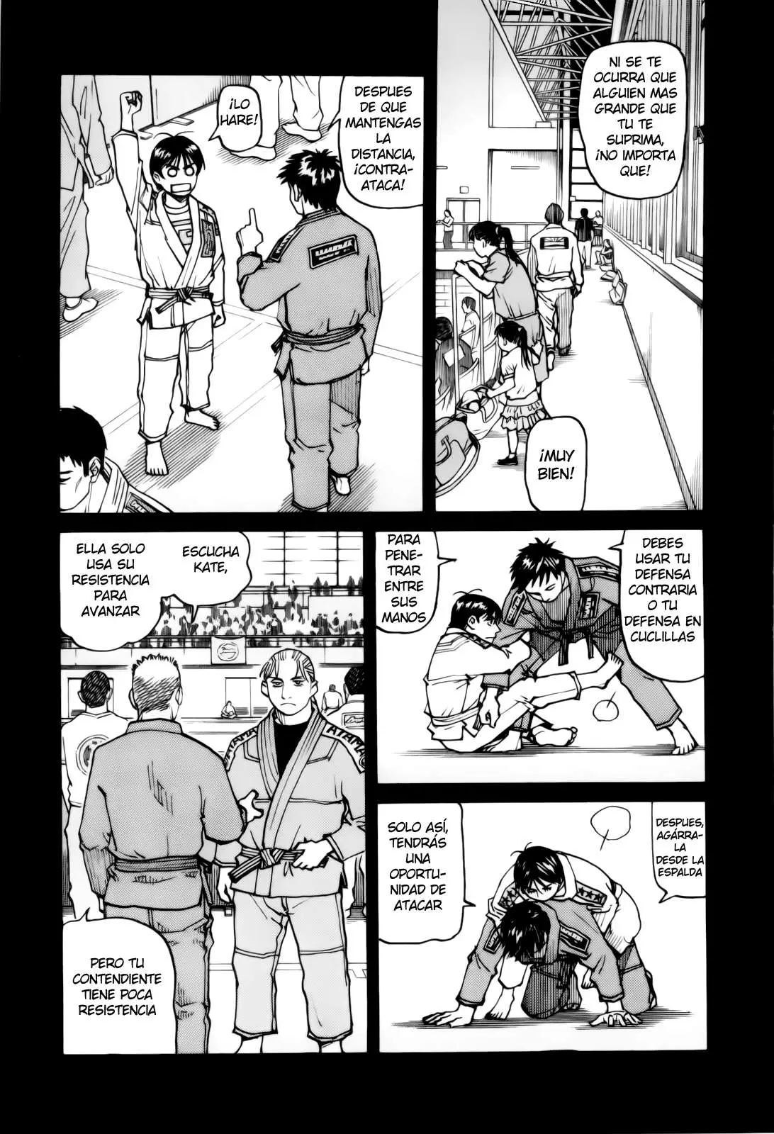 All Rounder Meguru capítulo 67, página 3