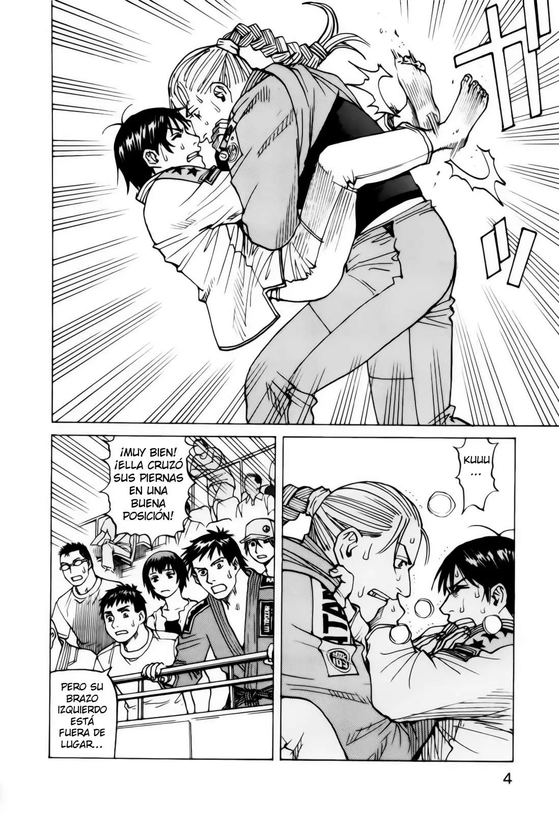 All Rounder Meguru capítulo 68, página 8