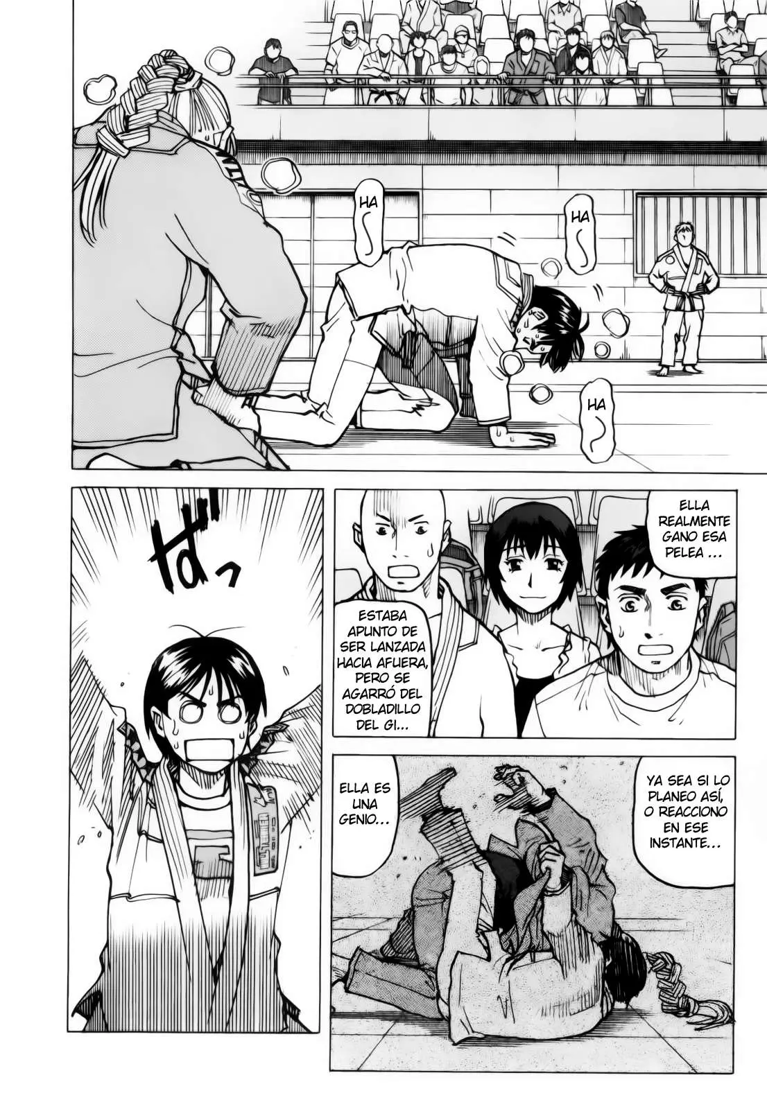 All Rounder Meguru capítulo 68, página 14