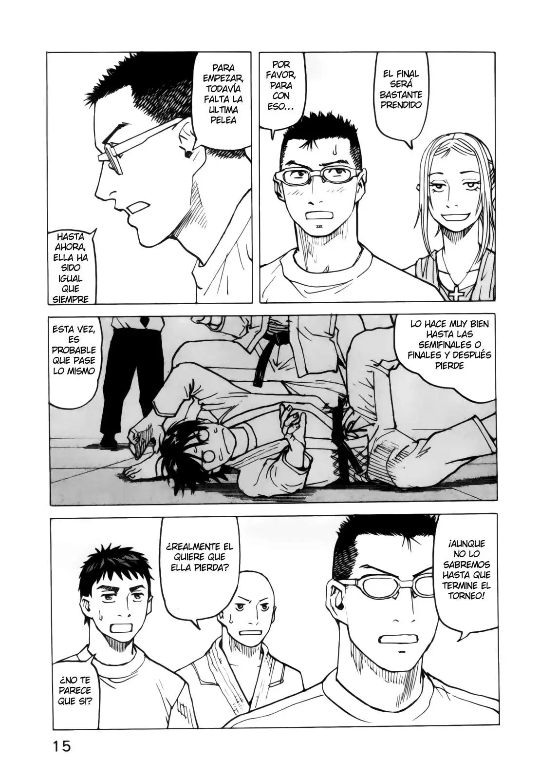 All Rounder Meguru capítulo 68, página 19