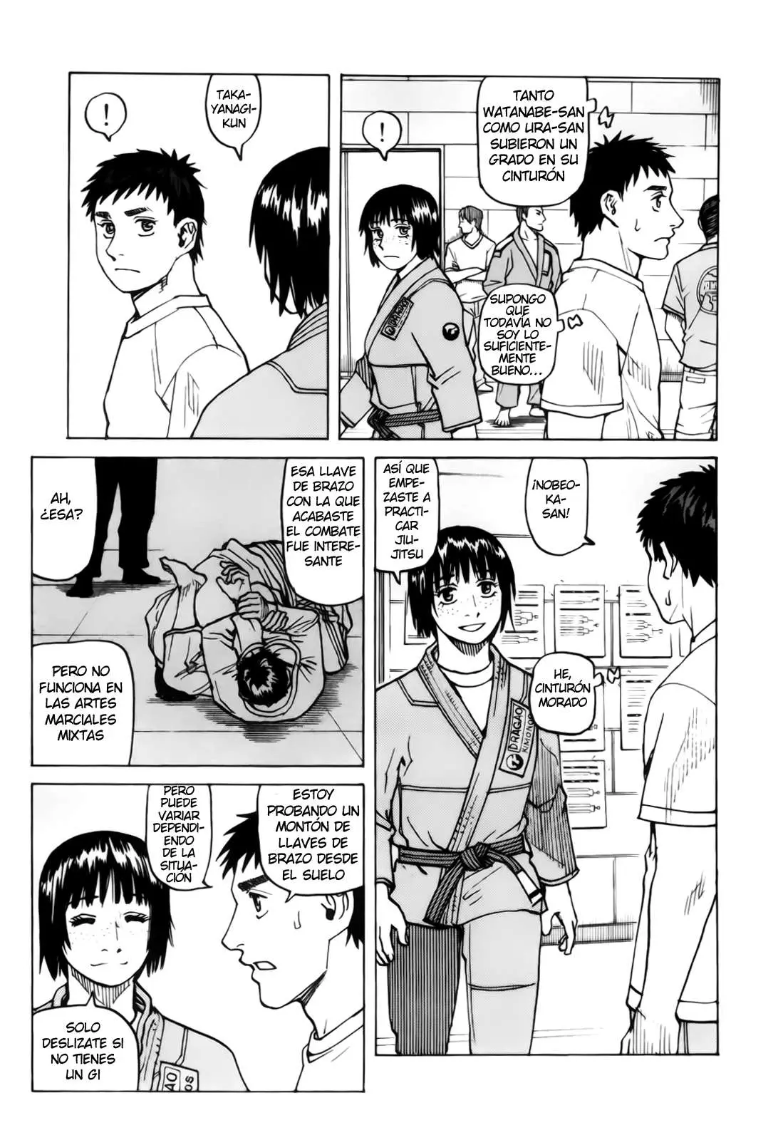 All Rounder Meguru capítulo 68, página 21