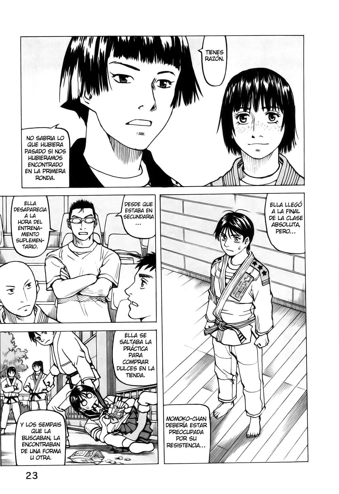 All Rounder Meguru capítulo 69, página 3