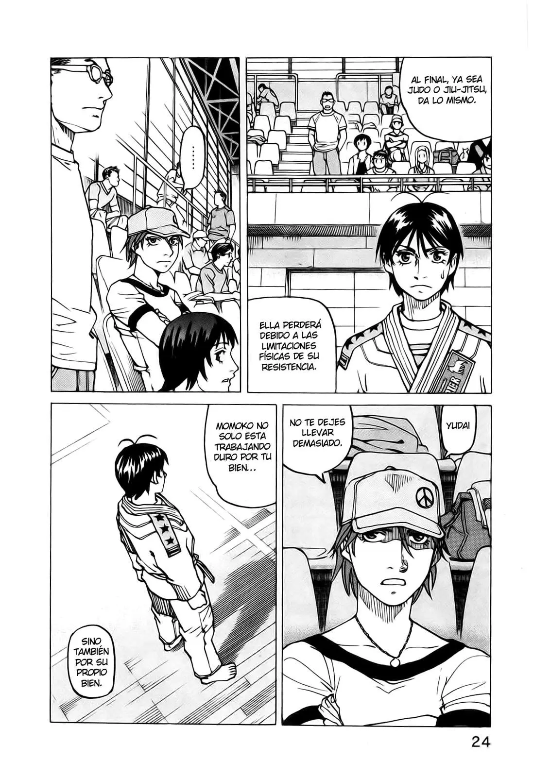 All Rounder Meguru capítulo 69, página 4