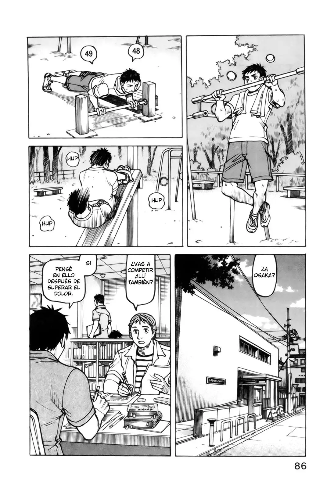 All Rounder Meguru capítulo 72, página 8