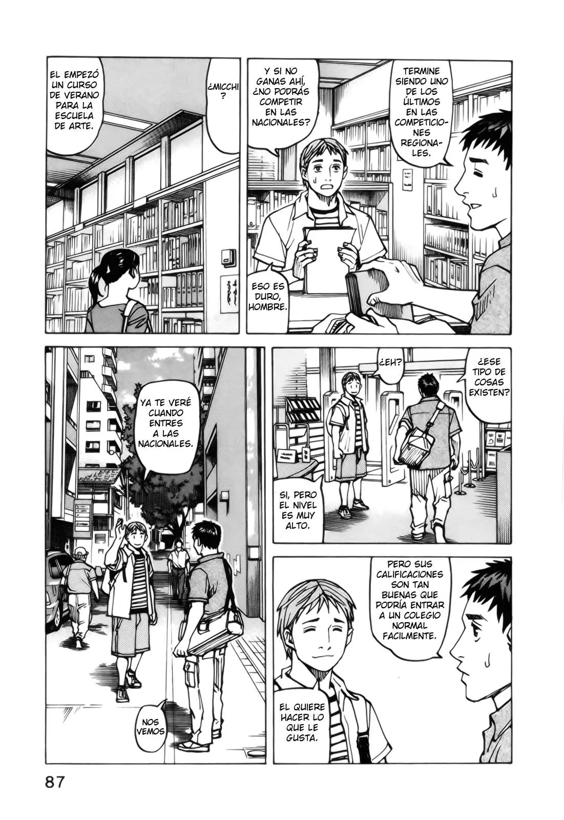 All Rounder Meguru capítulo 72, página 9
