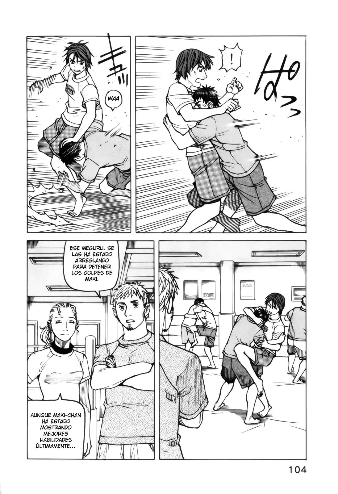 All Rounder Meguru capítulo 73, página 8