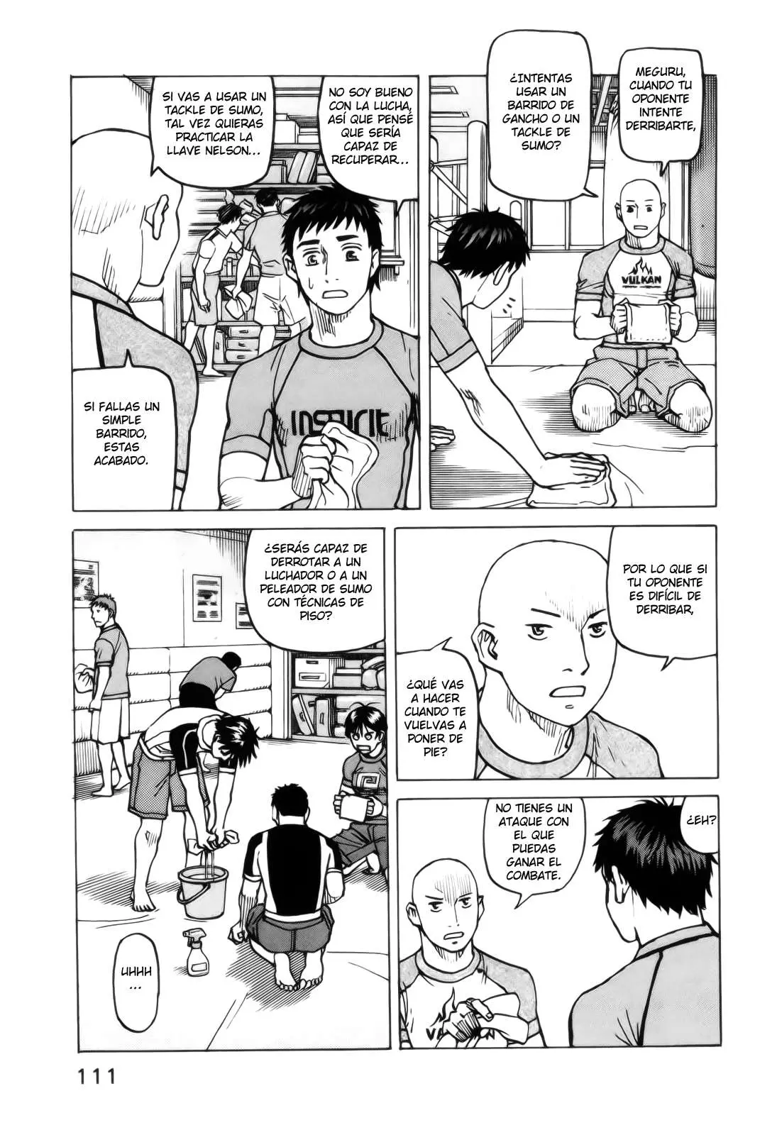 All Rounder Meguru capítulo 73, página 15
