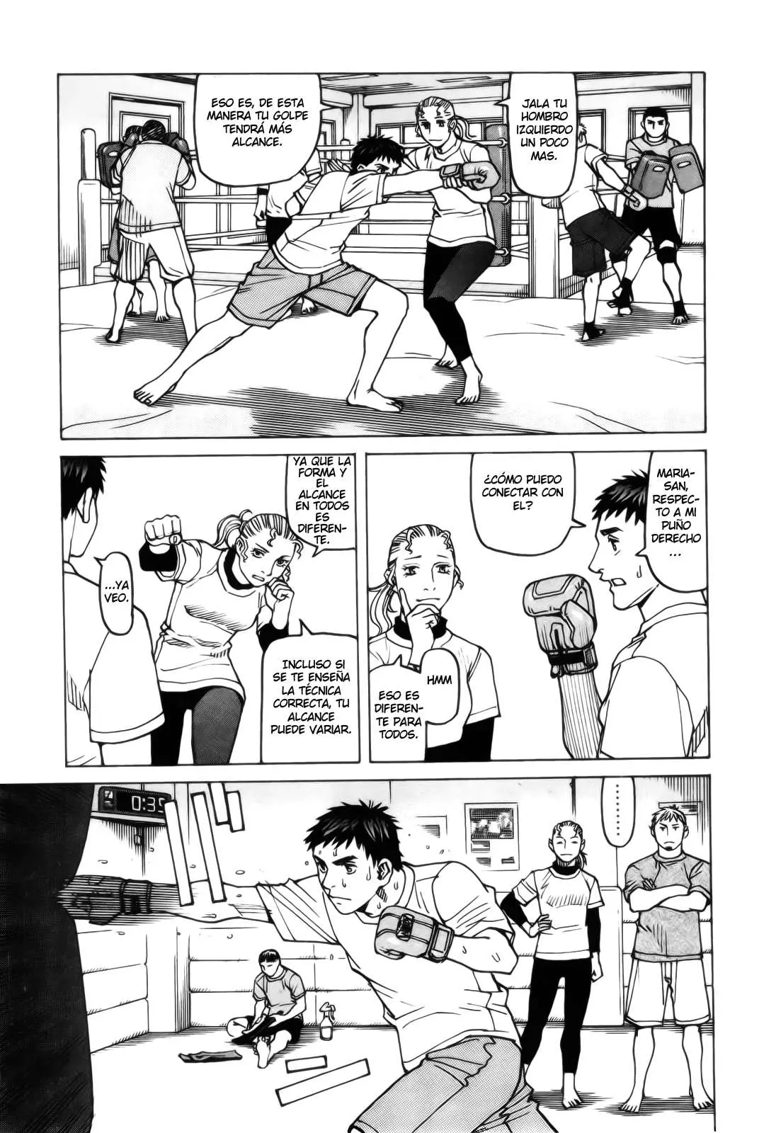 All Rounder Meguru capítulo 74, página 5