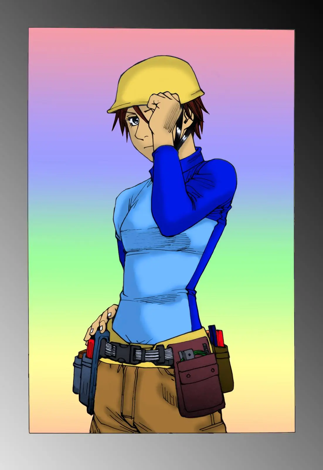 All Rounder Meguru capítulo 77, página 23