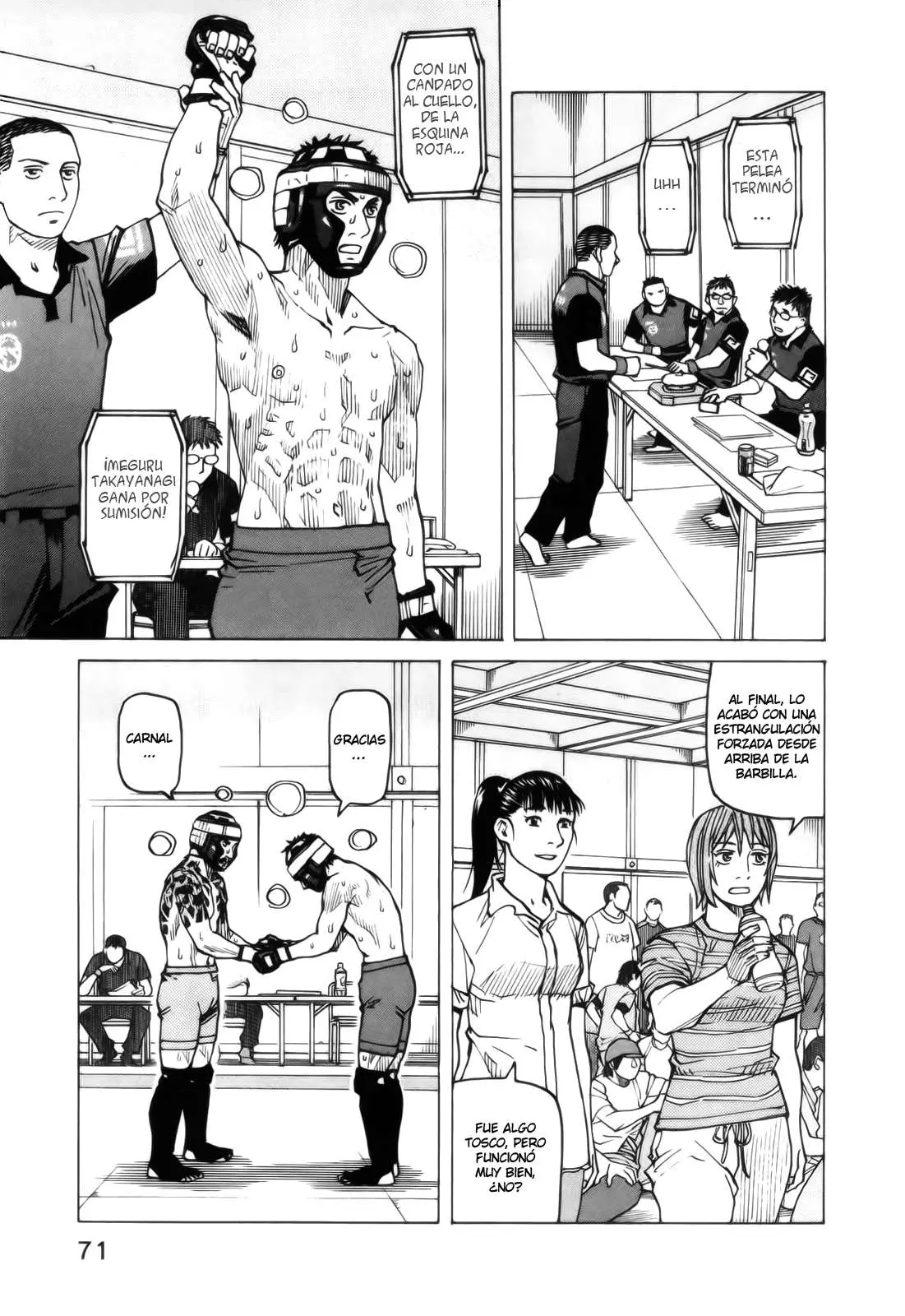 All Rounder Meguru capítulo 81, página 7