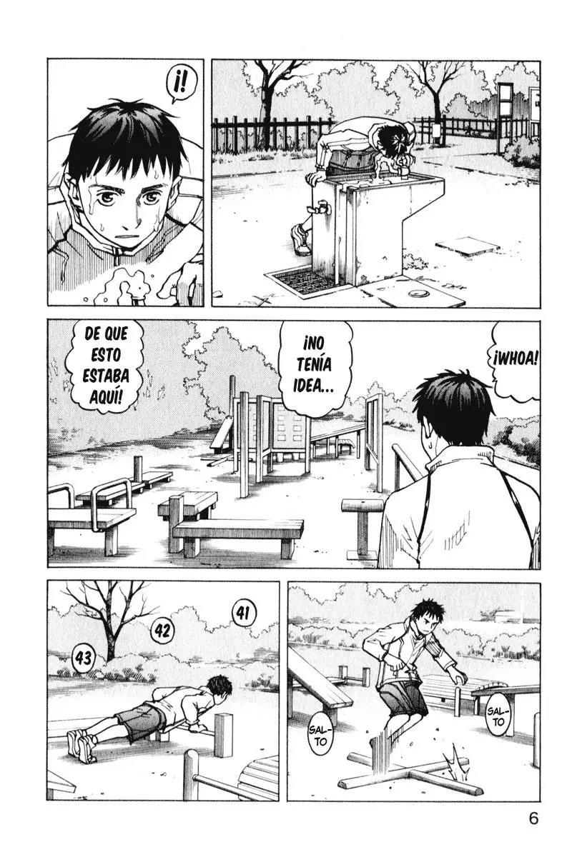 All Rounder Meguru capítulo 9, página 8