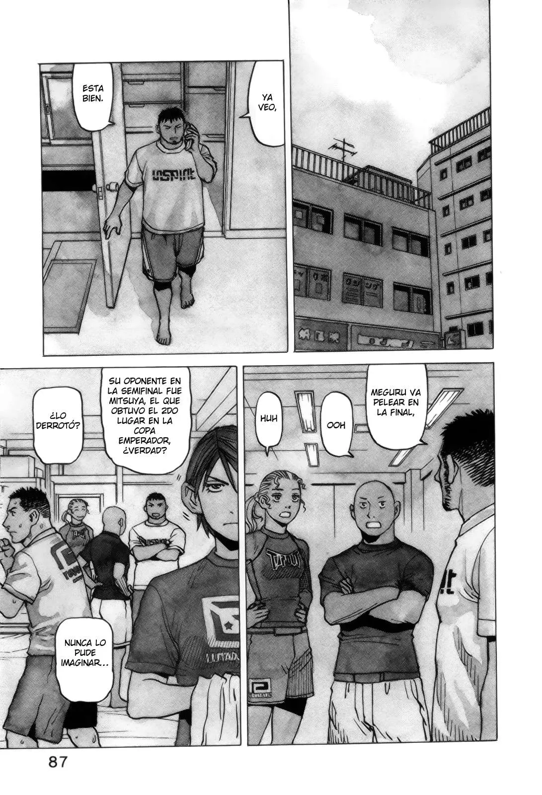 All Rounder Meguru capítulo 91, página 3