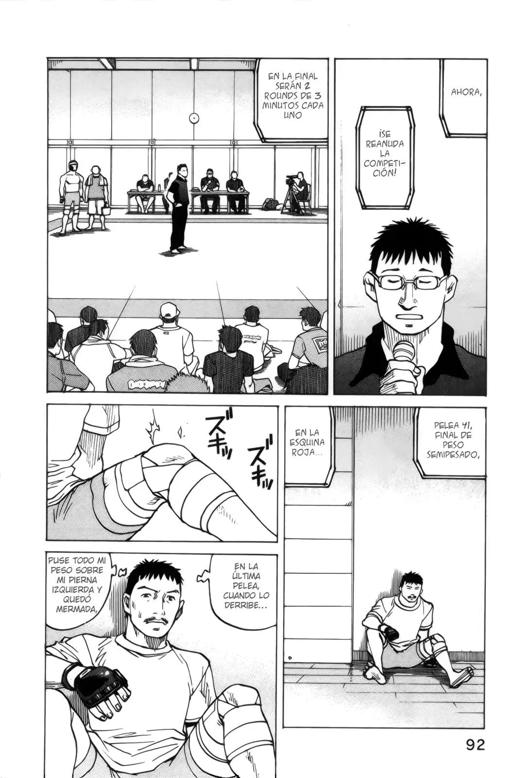 All Rounder Meguru capítulo 91, página 8