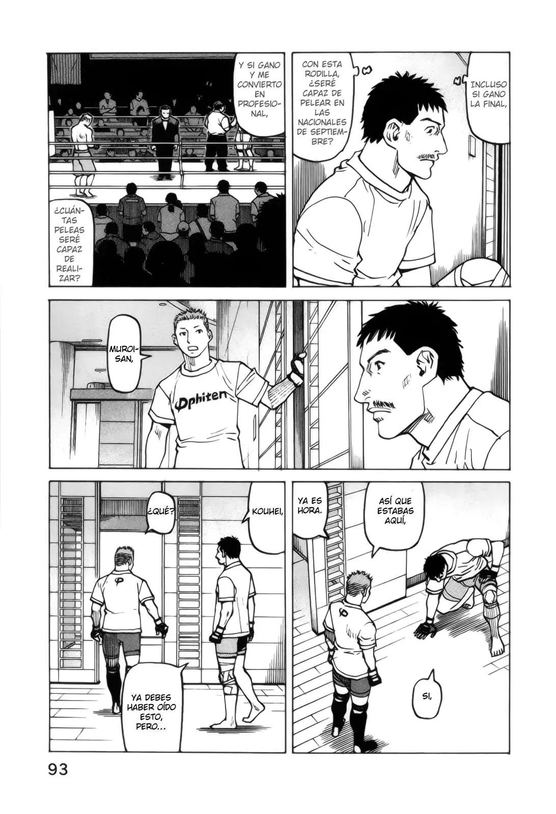 All Rounder Meguru capítulo 91, página 9