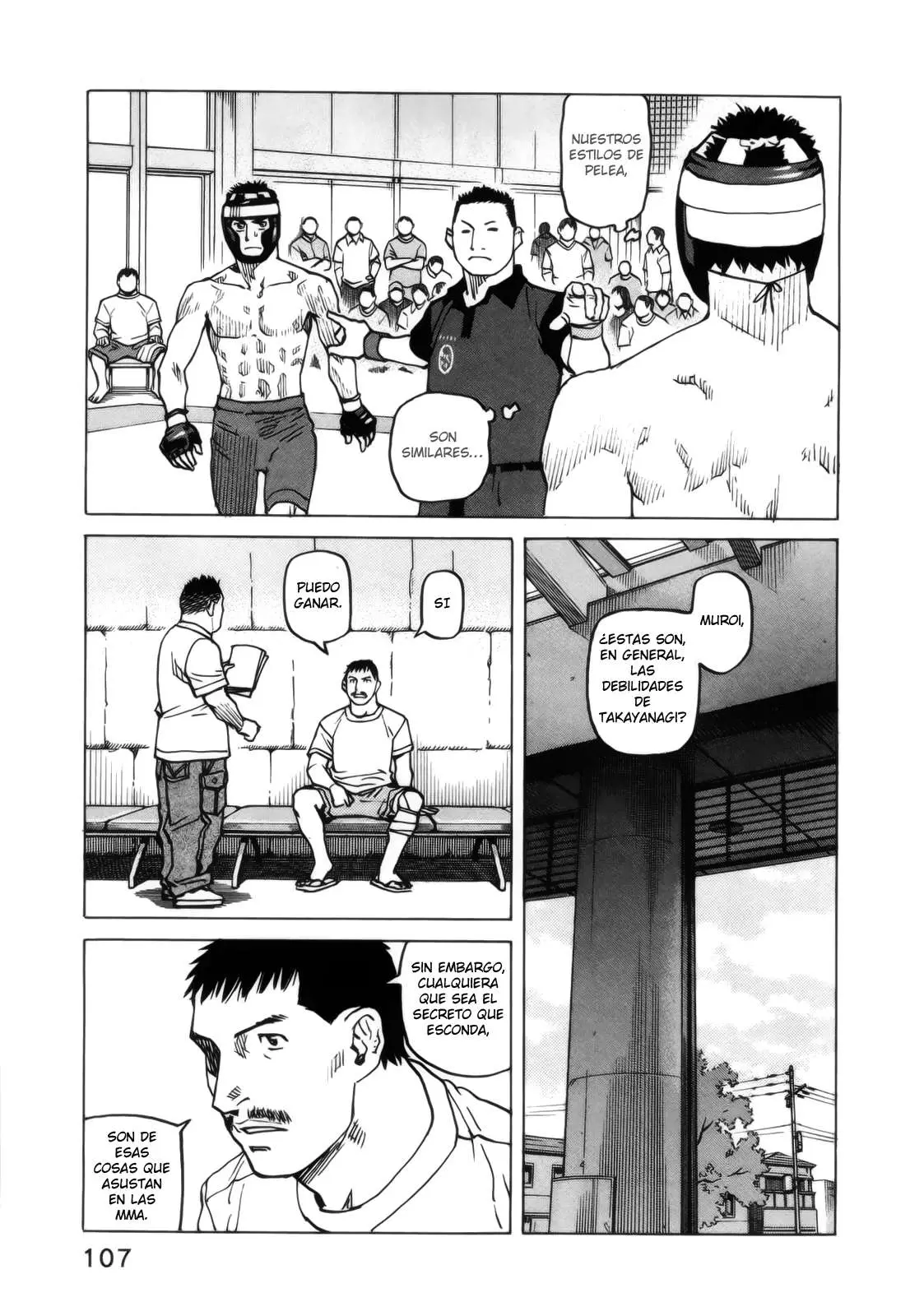 All Rounder Meguru capítulo 92, página 3