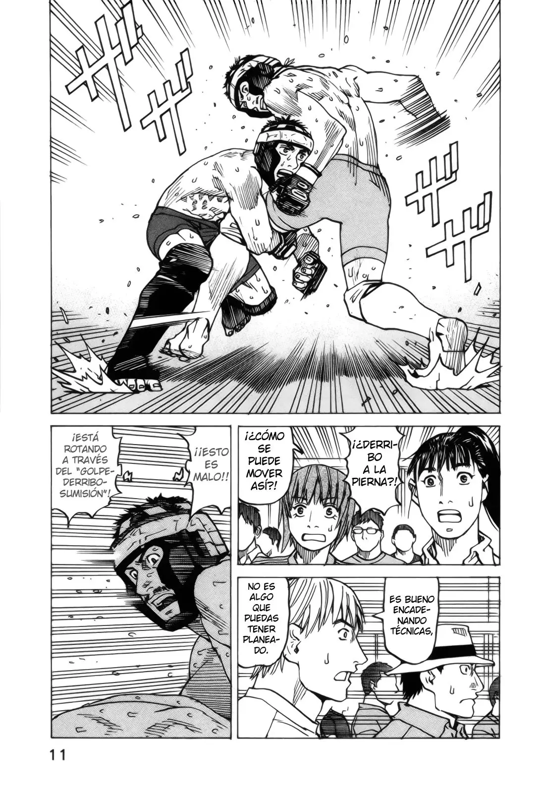 All Rounder Meguru capítulo 96, página 15