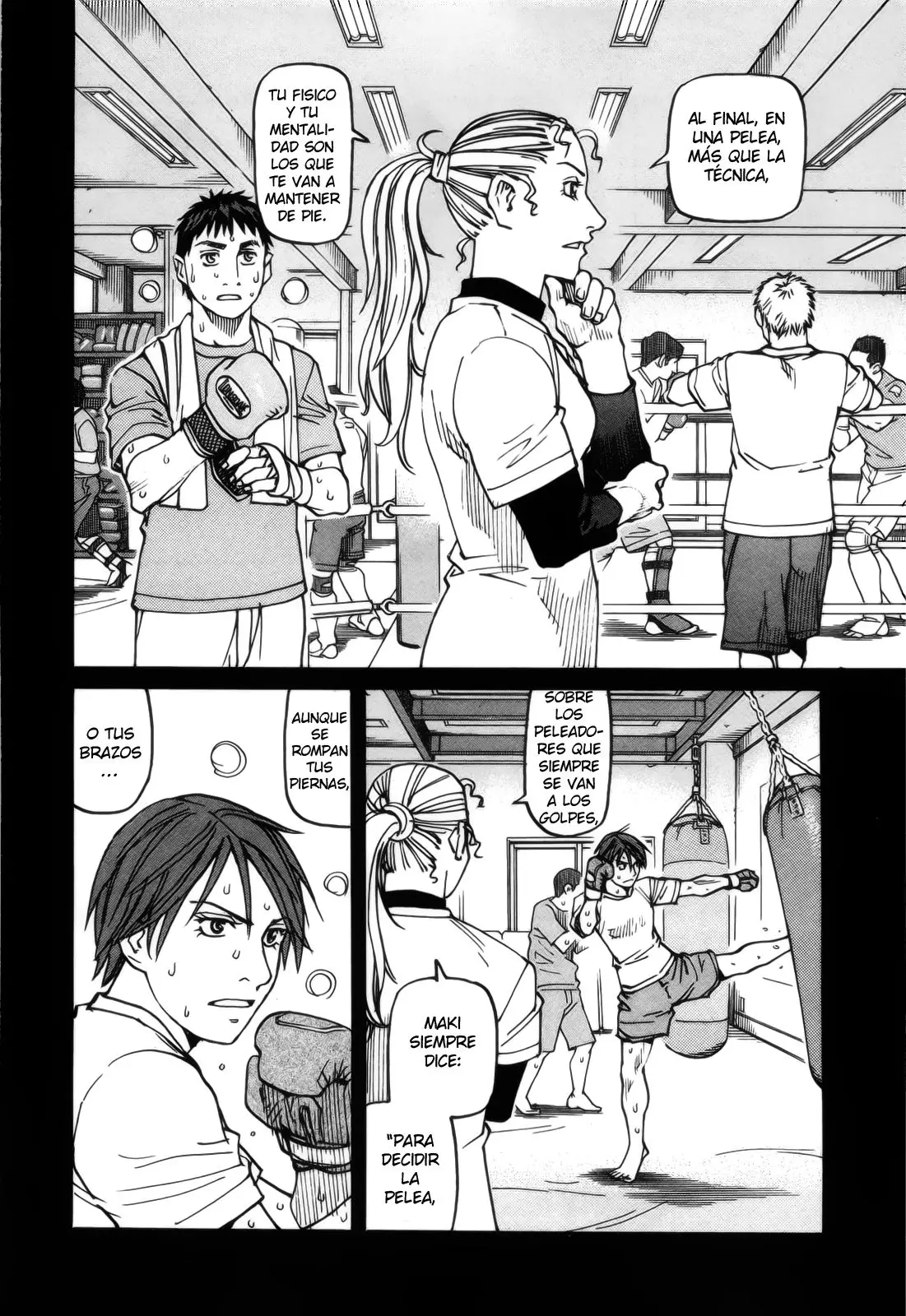 All Rounder Meguru capítulo 97, página 18