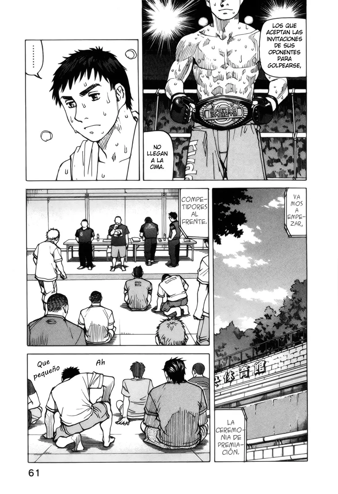 All Rounder Meguru capítulo 98, página 15