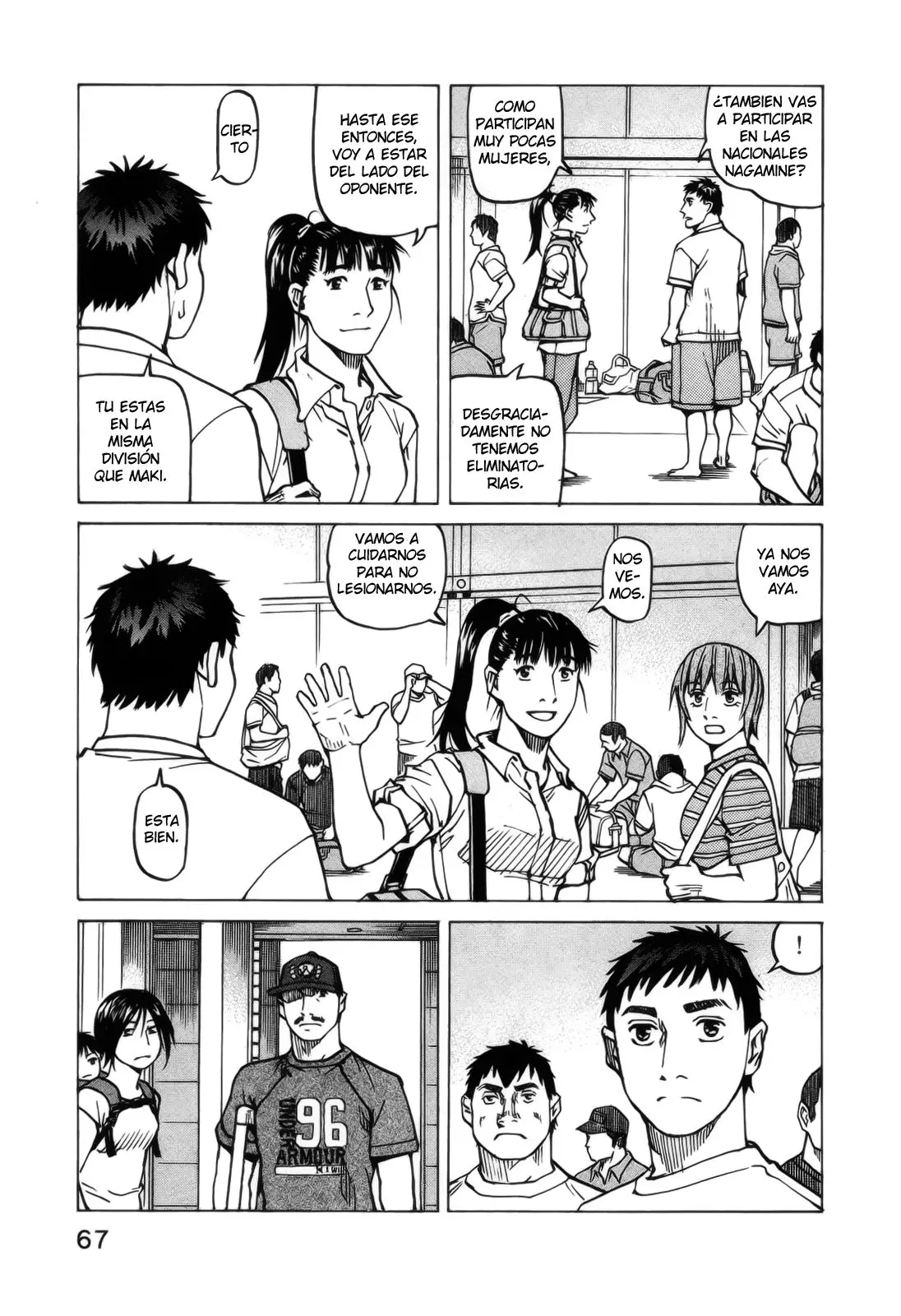 All Rounder Meguru capítulo 99, página 3