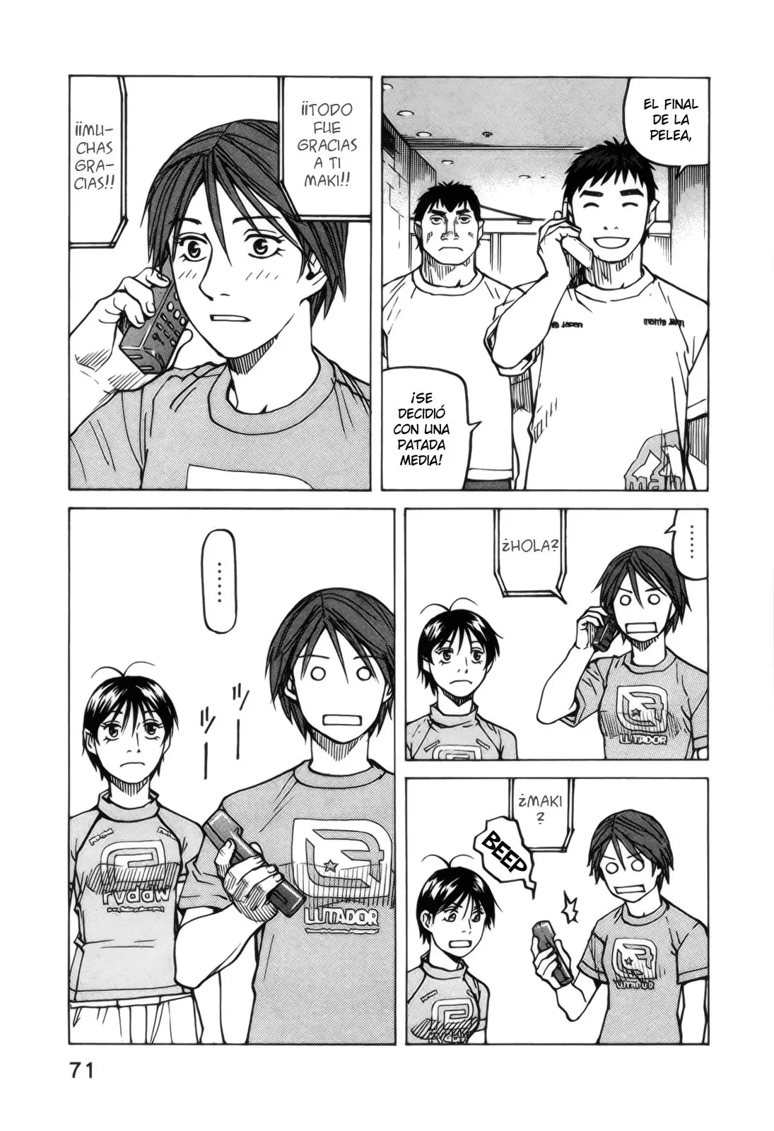 All Rounder Meguru capítulo 99, página 7