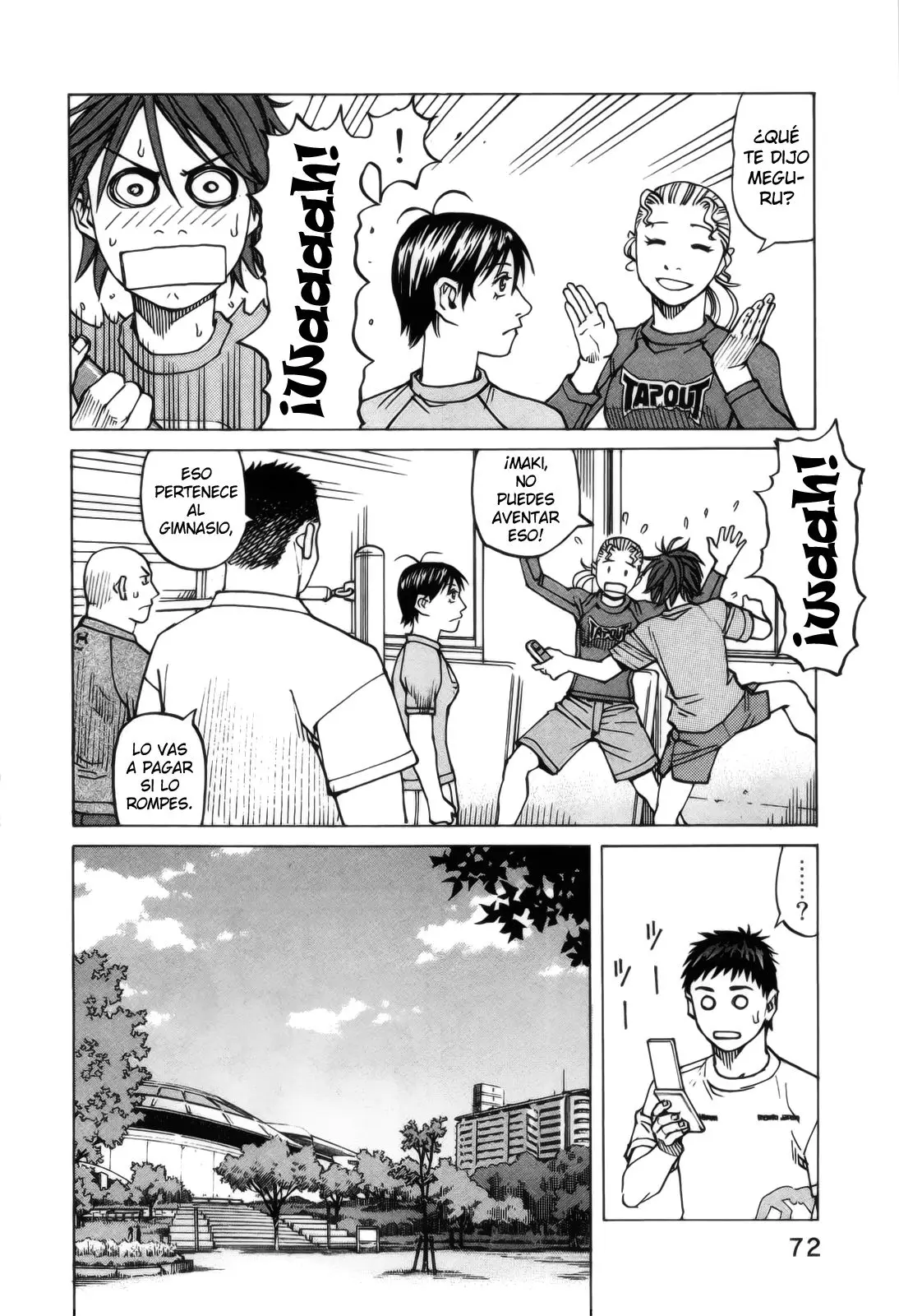 All Rounder Meguru capítulo 99, página 8