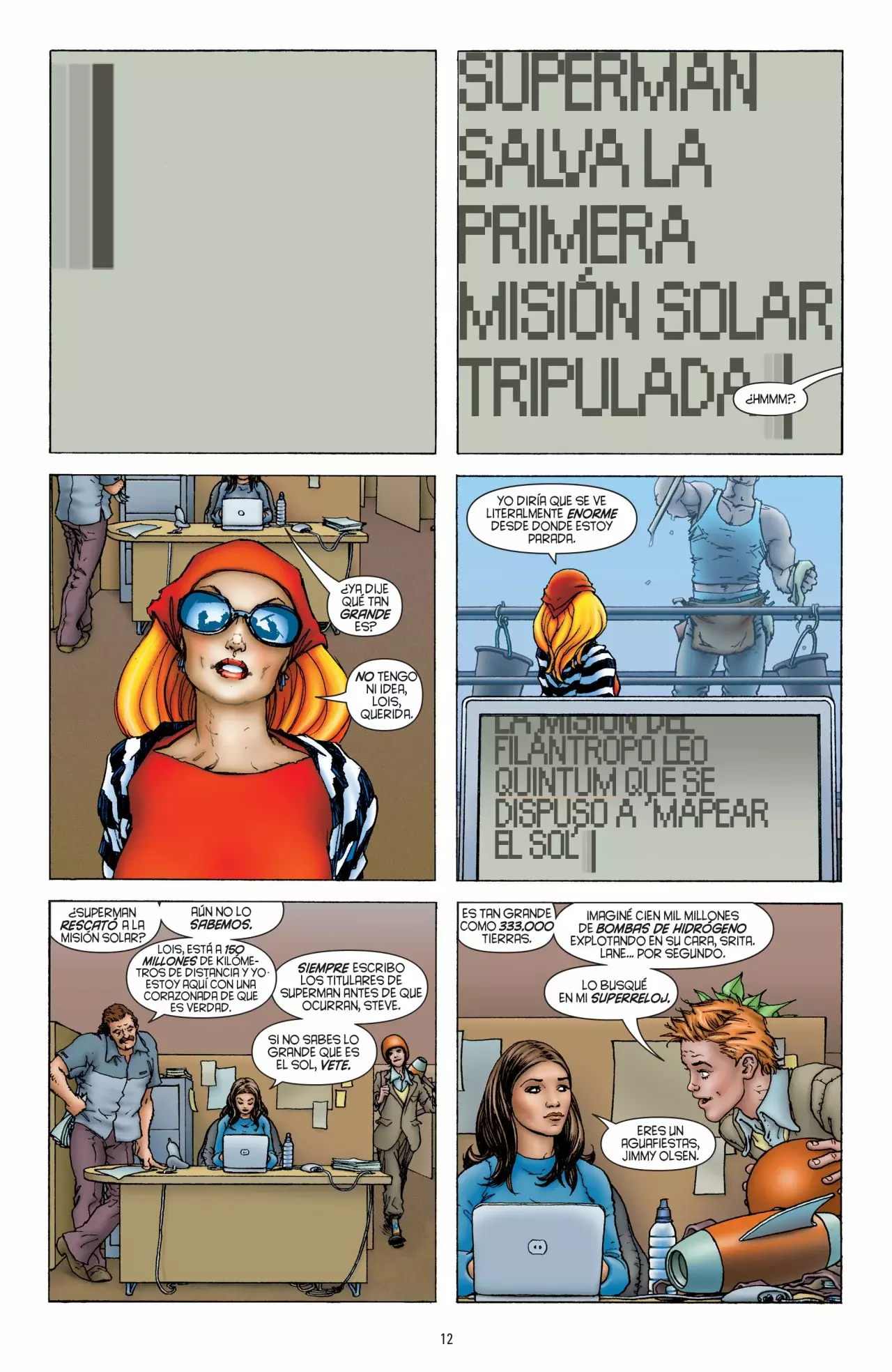 All Star Superman capítulo 1, página 14