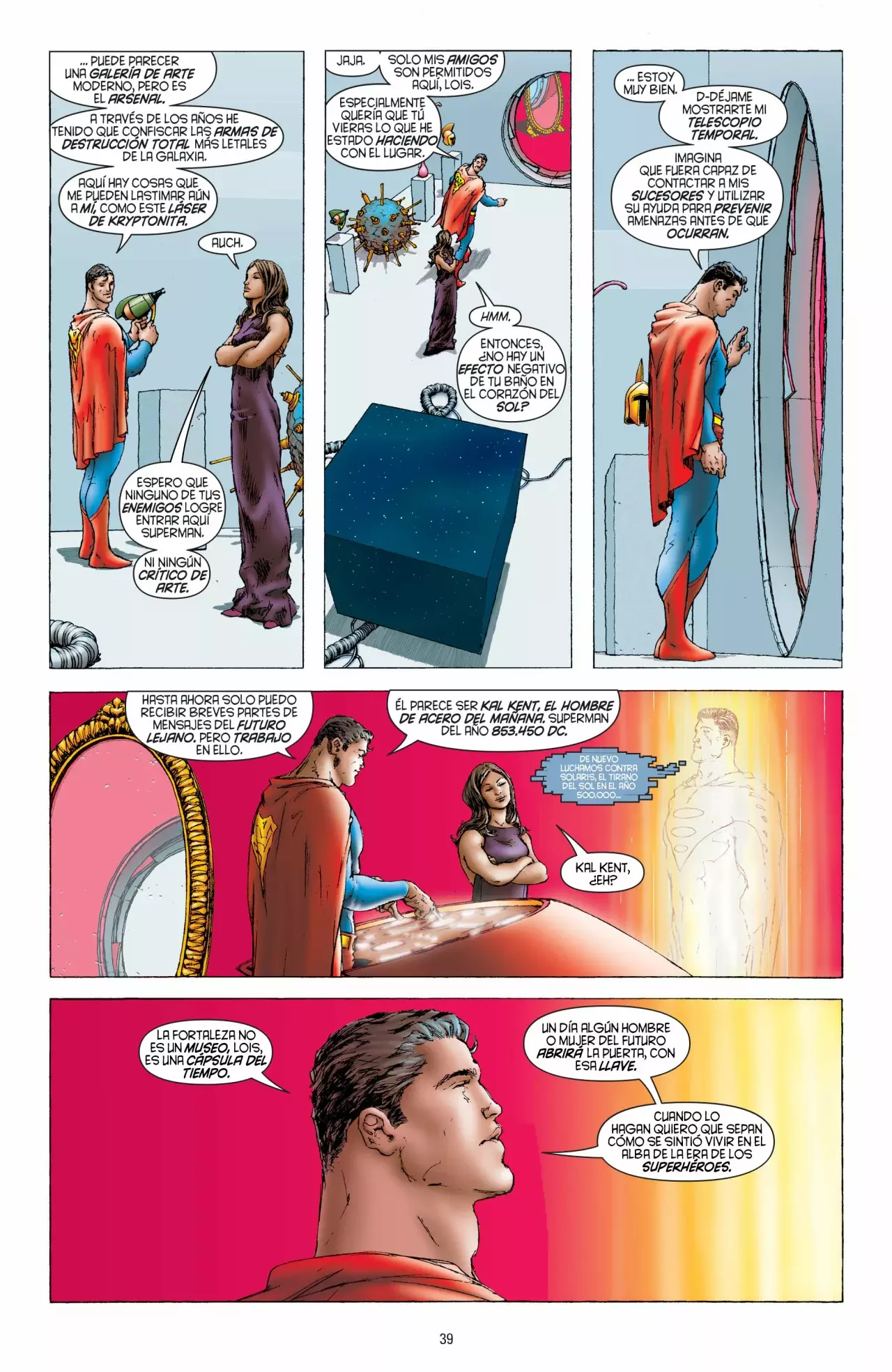 All Star Superman capítulo 2, página 9