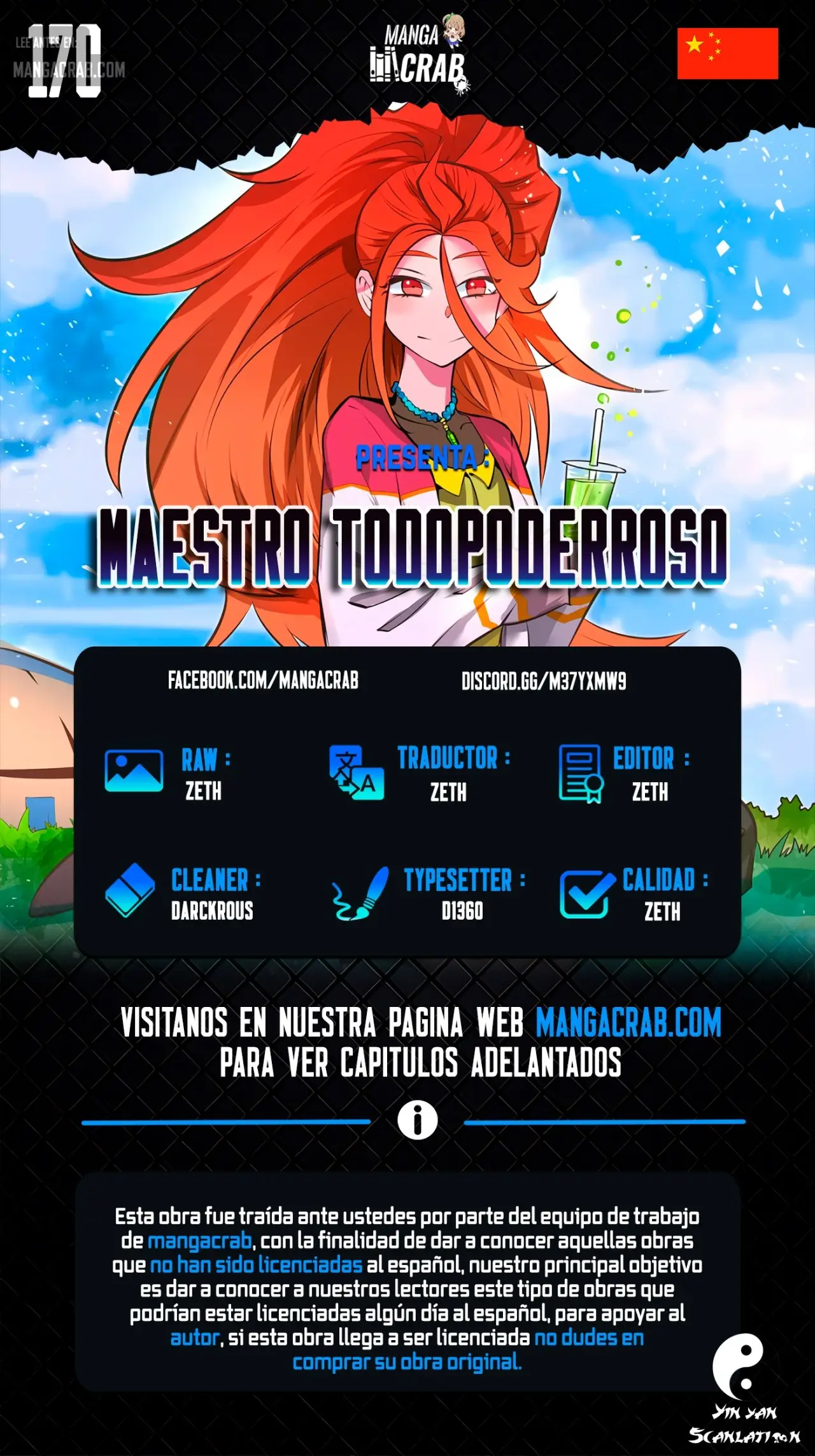 Almighty Master capítulo 170, página 1