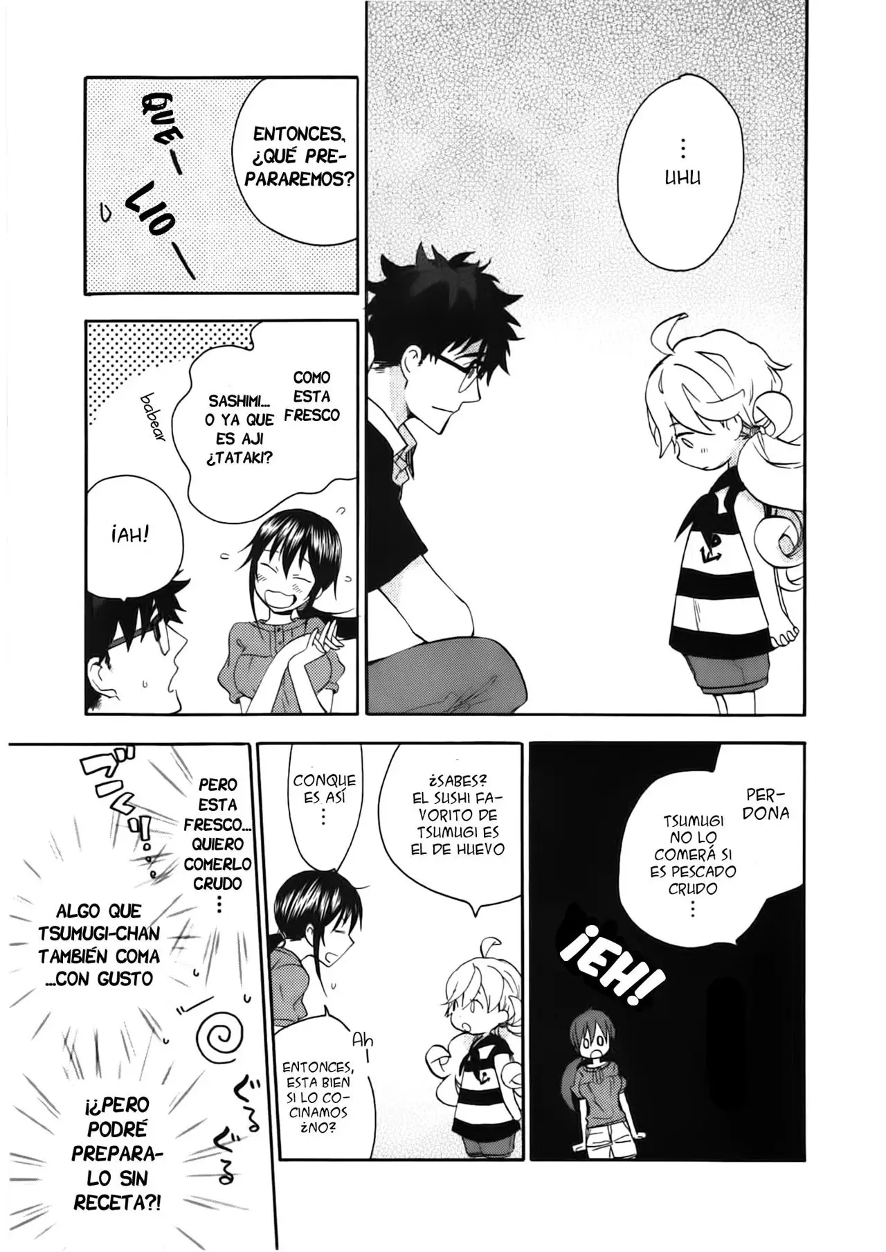 Amaama to Inazuma capítulo 13, página 14