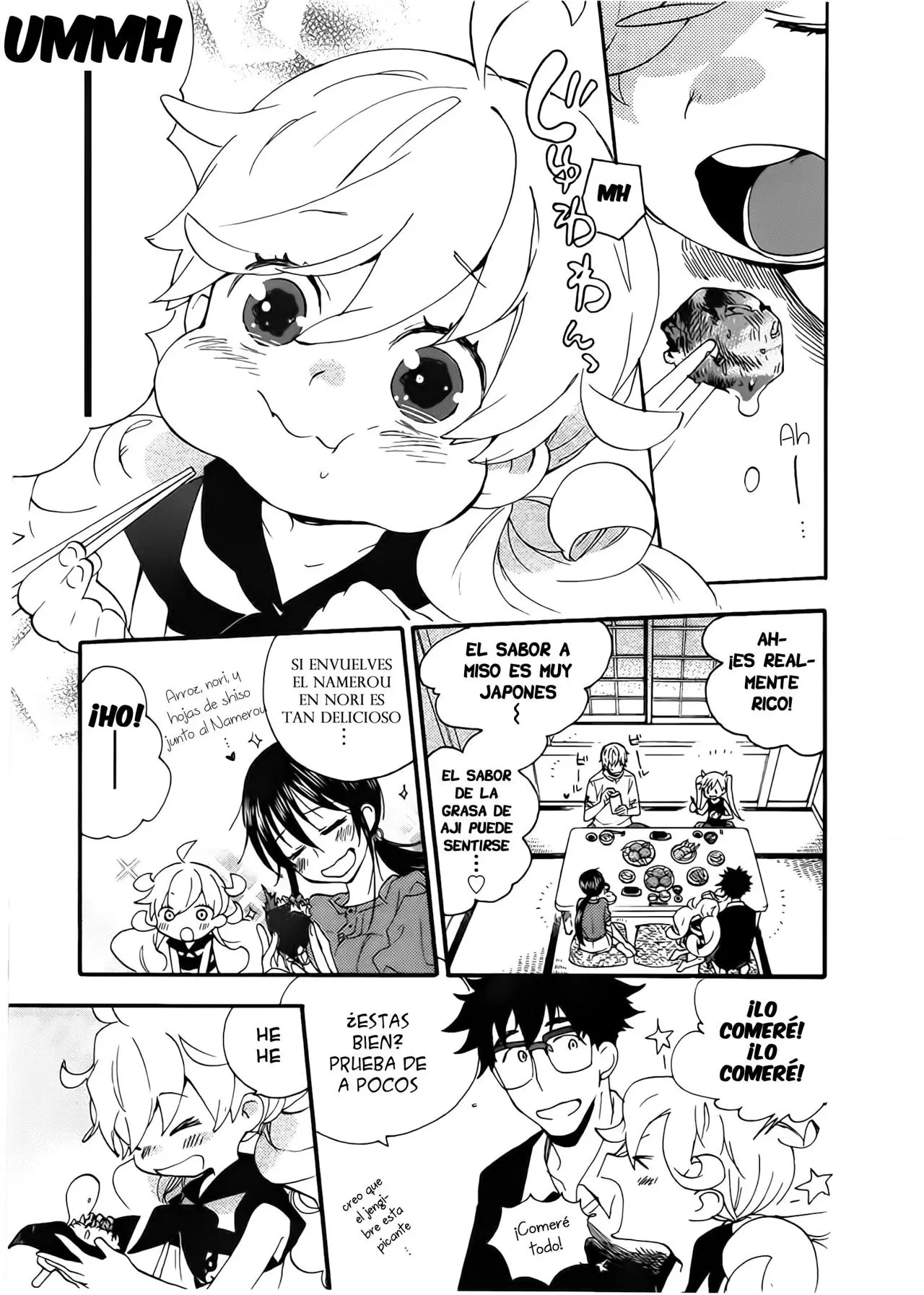 Amaama to Inazuma capítulo 13, página 32