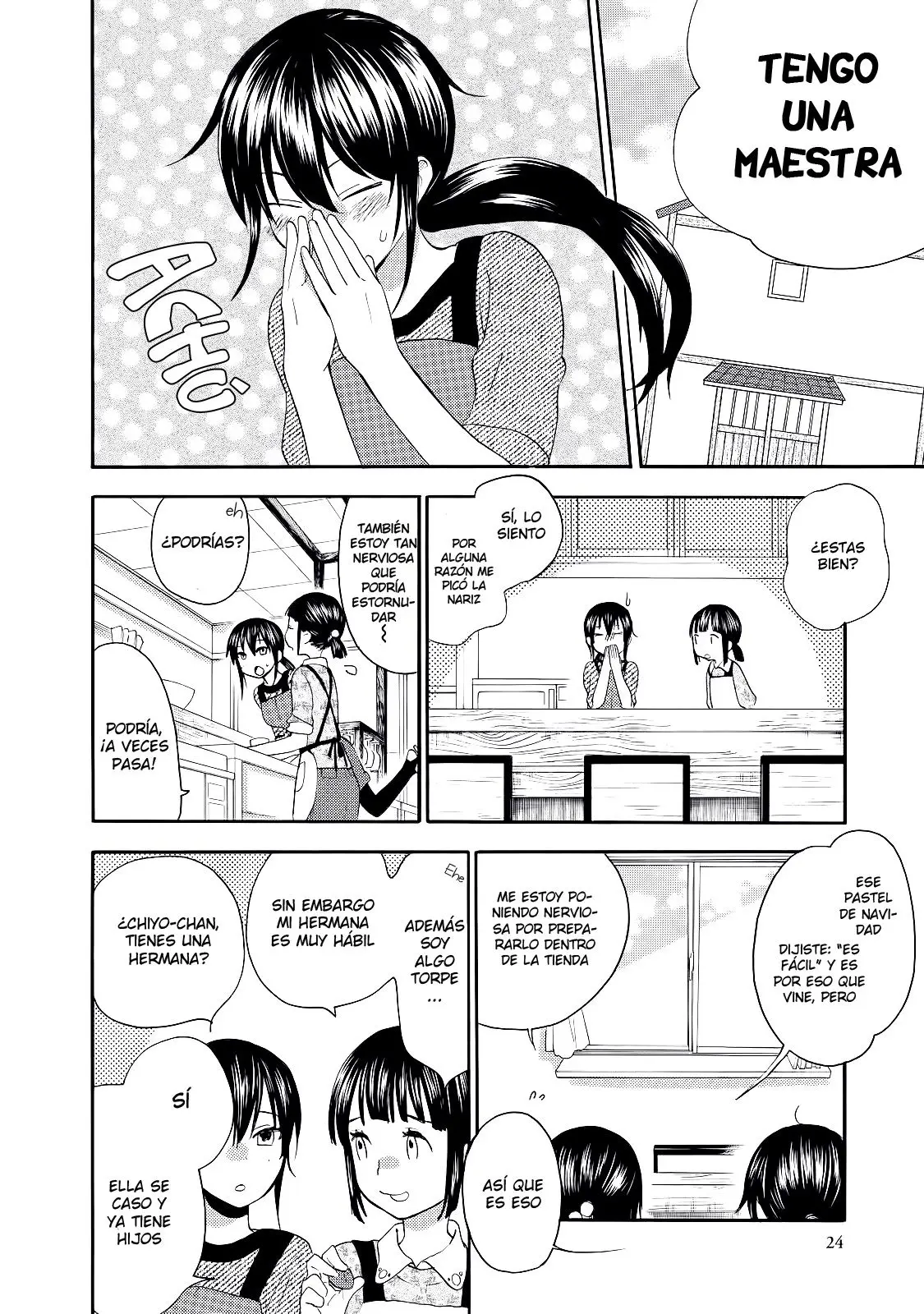 Amaama to Inazuma capítulo 21, página 27