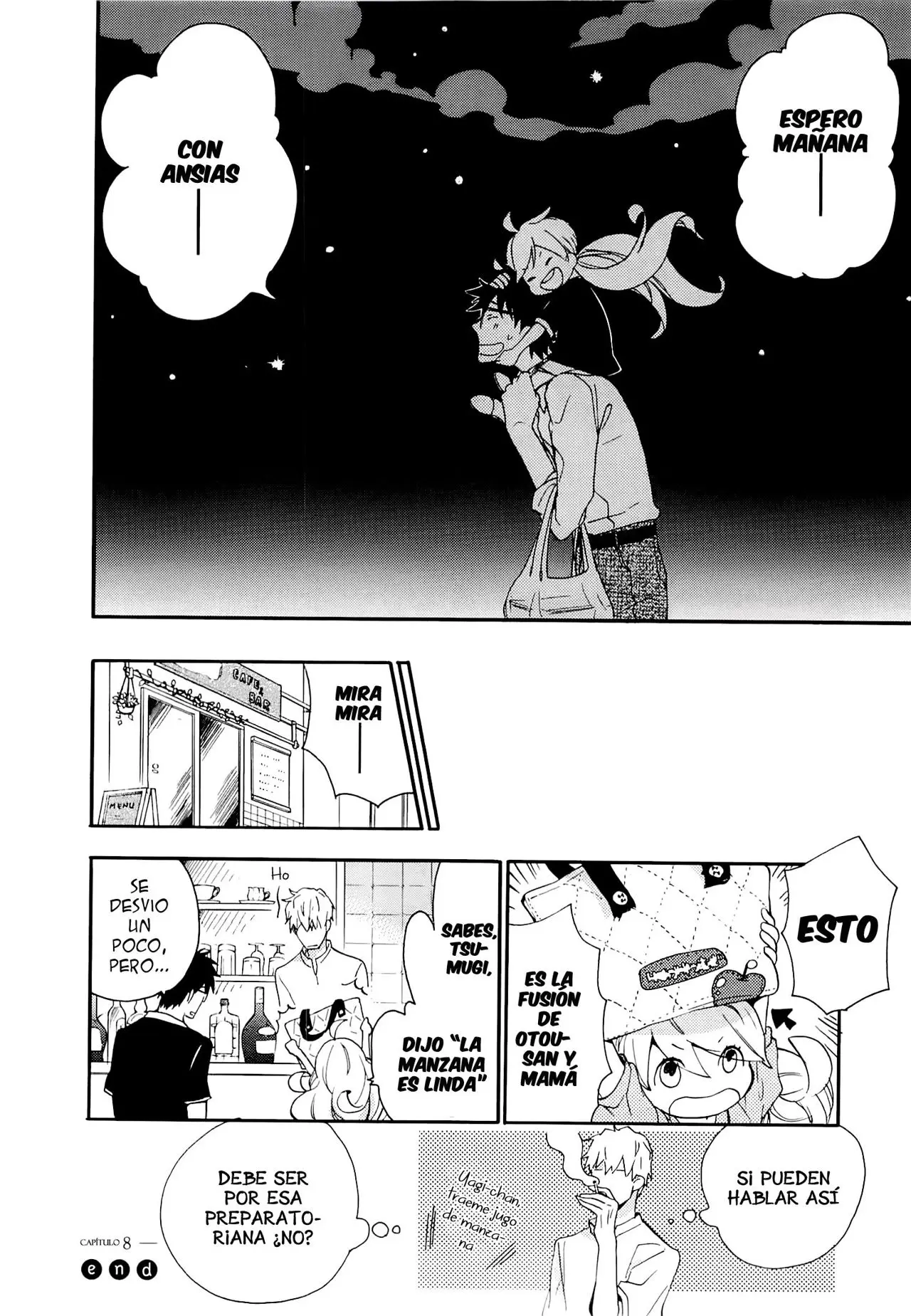 Amaama to Inazuma capítulo 8, página 33