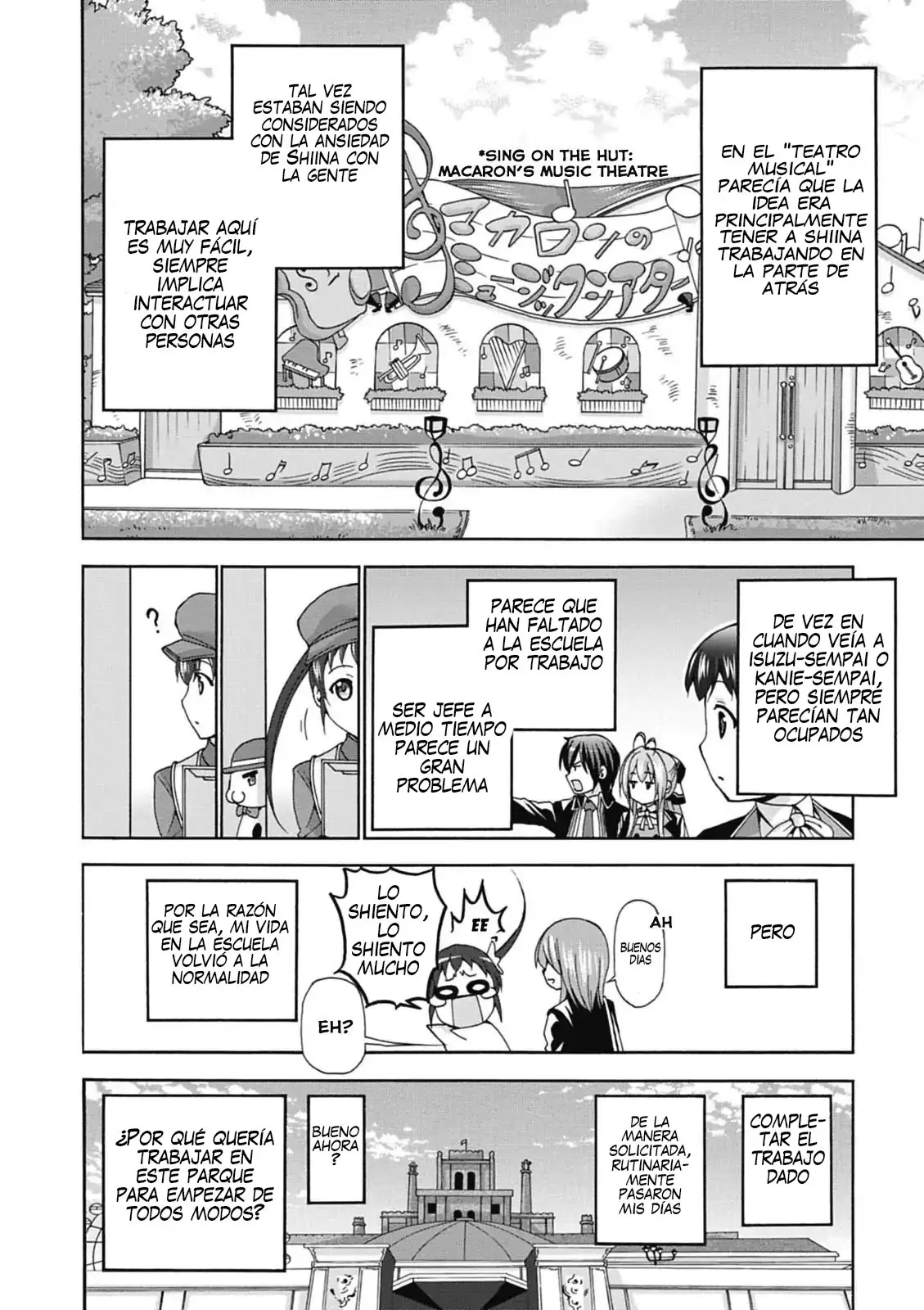 Amagi Brilliant Park capítulo 18, página 21